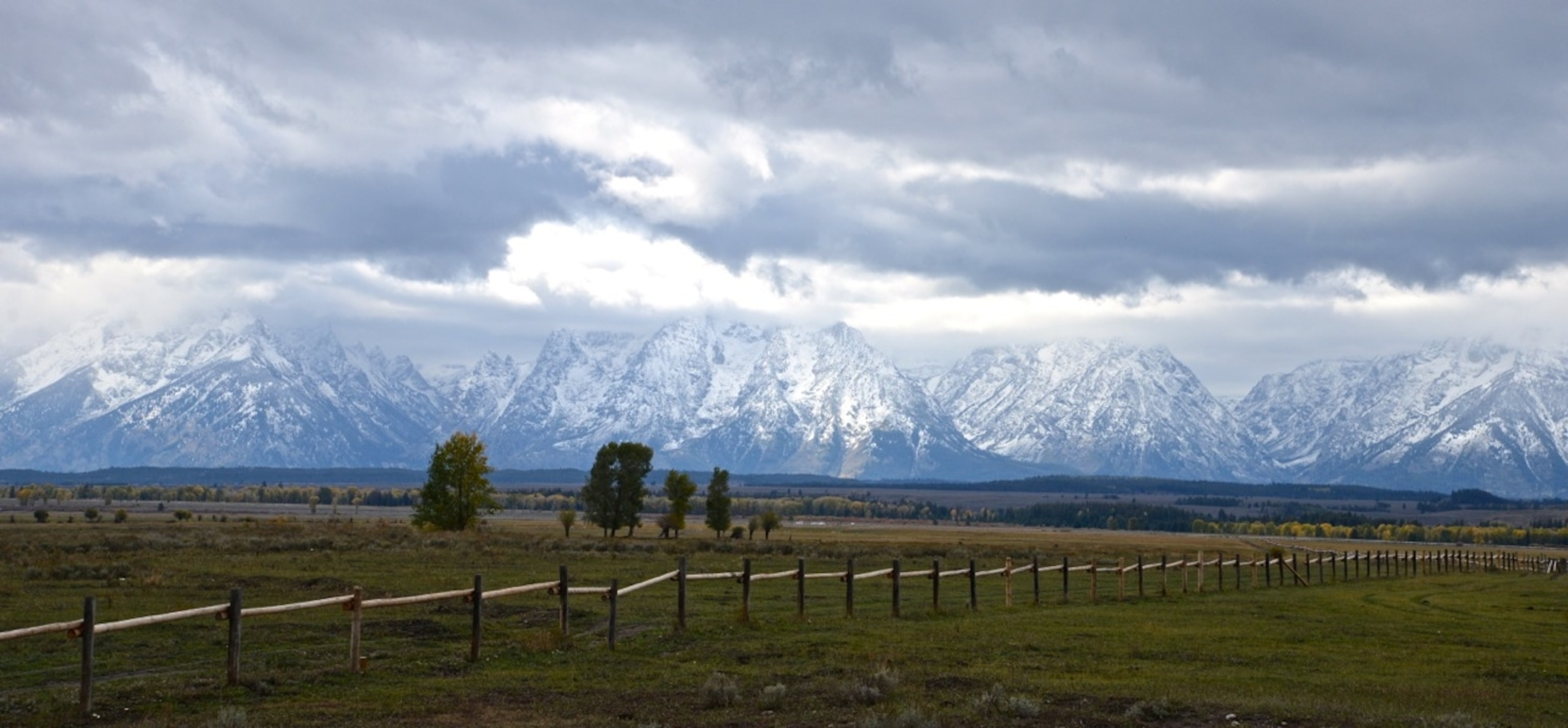 Mission accomplished, our modified fence allows free movement of wildlife across Grand Teton National Park. (Photo by Andrew Evans, National Geographic Traveler)