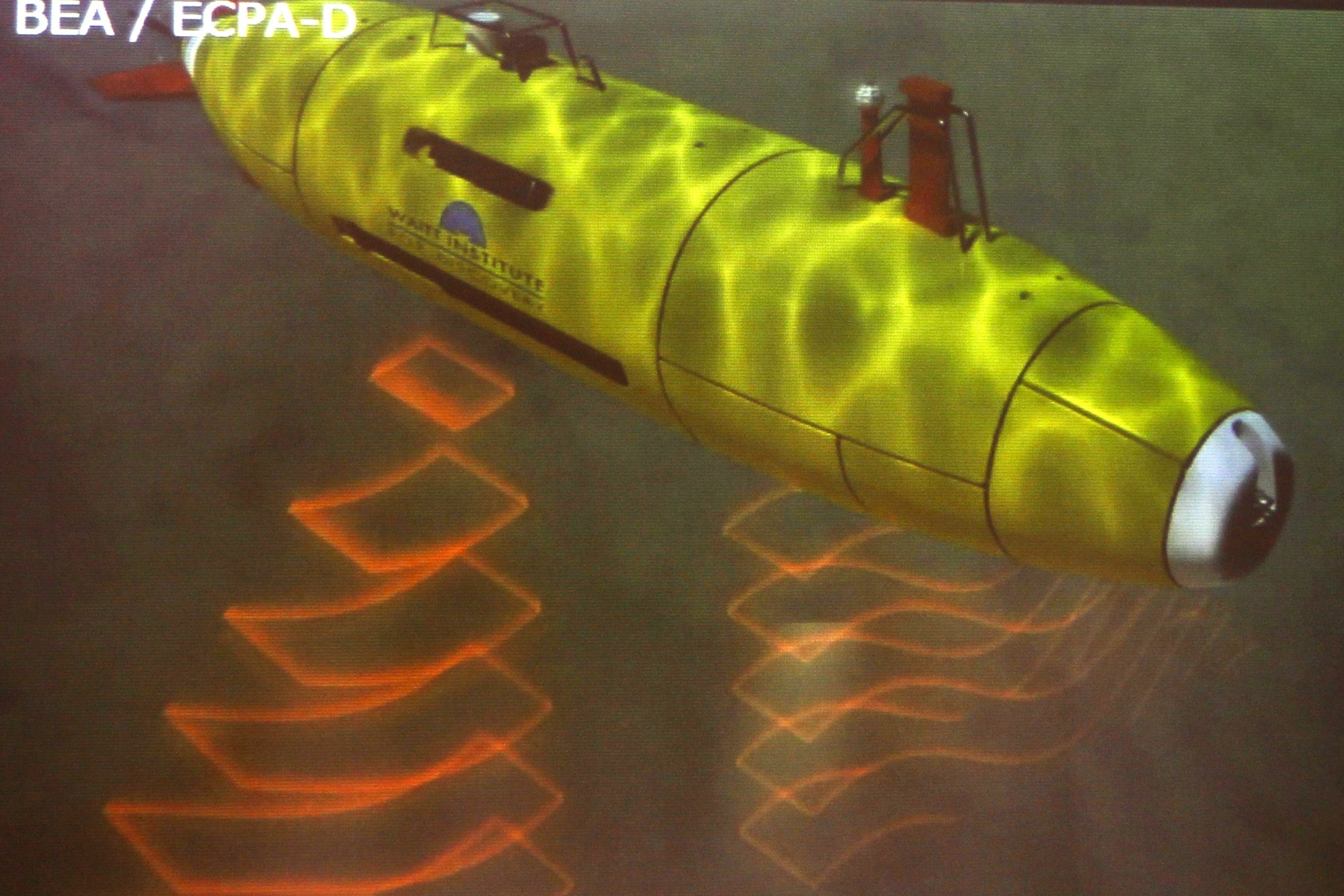 Photo showing a map on board a Vietnamese helicopter.