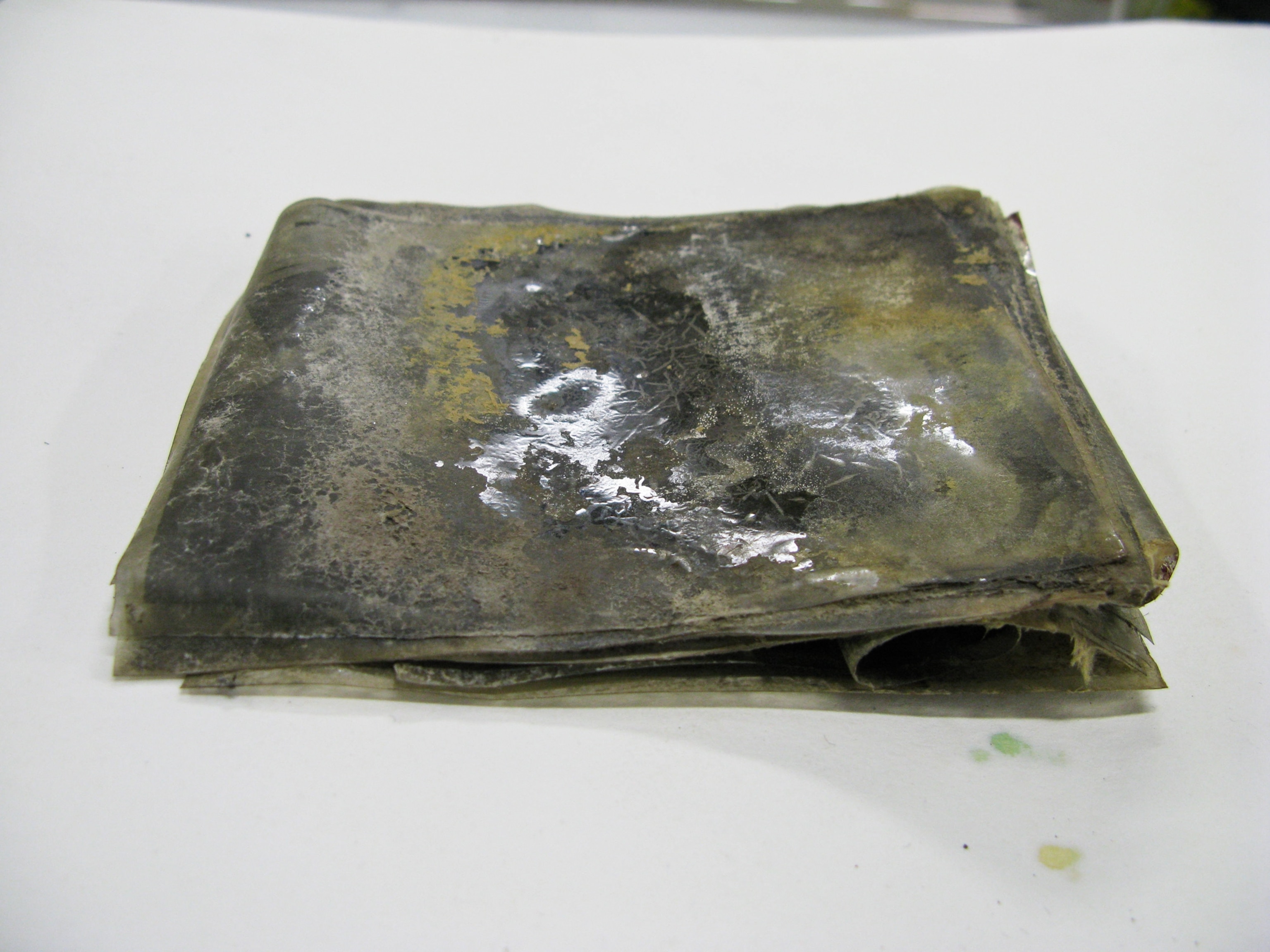 Alexander Stevens on the deck of the Aurora, McMurdo Sound, Antarctica.
