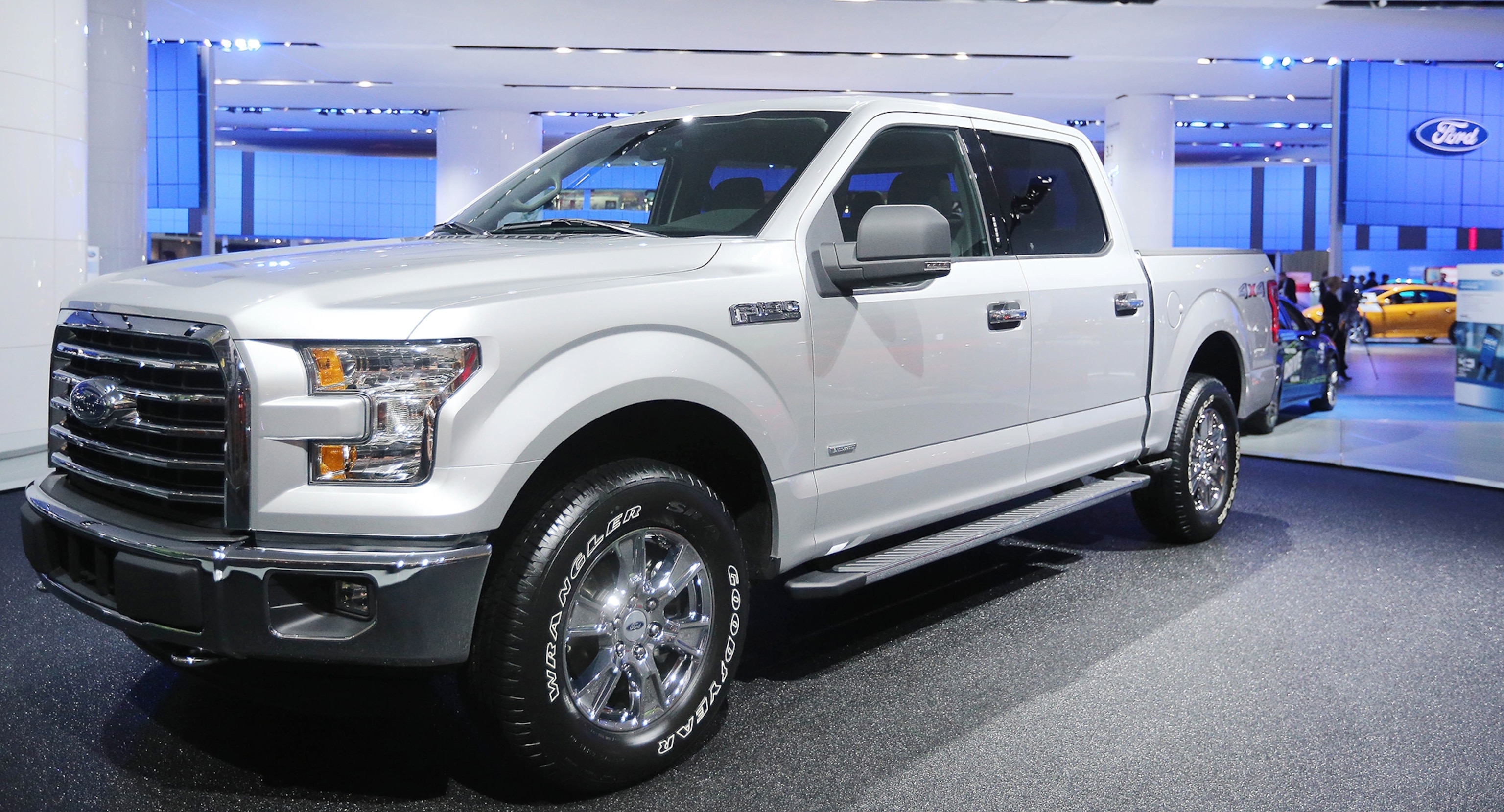 the new Ford F-150 car.