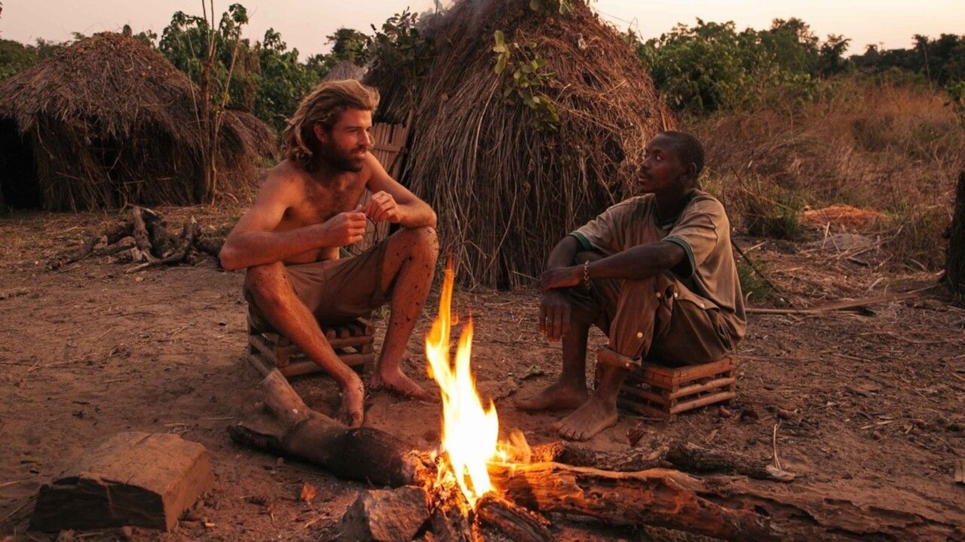 Charlie Walker in the Democratic Republic of Congo. "If you turn up in a four-wheel-drive vehicle or helicopter you’re immediately putting up an ostentatious, first-world barrier that I don’t think is conducive to making connections," he says.