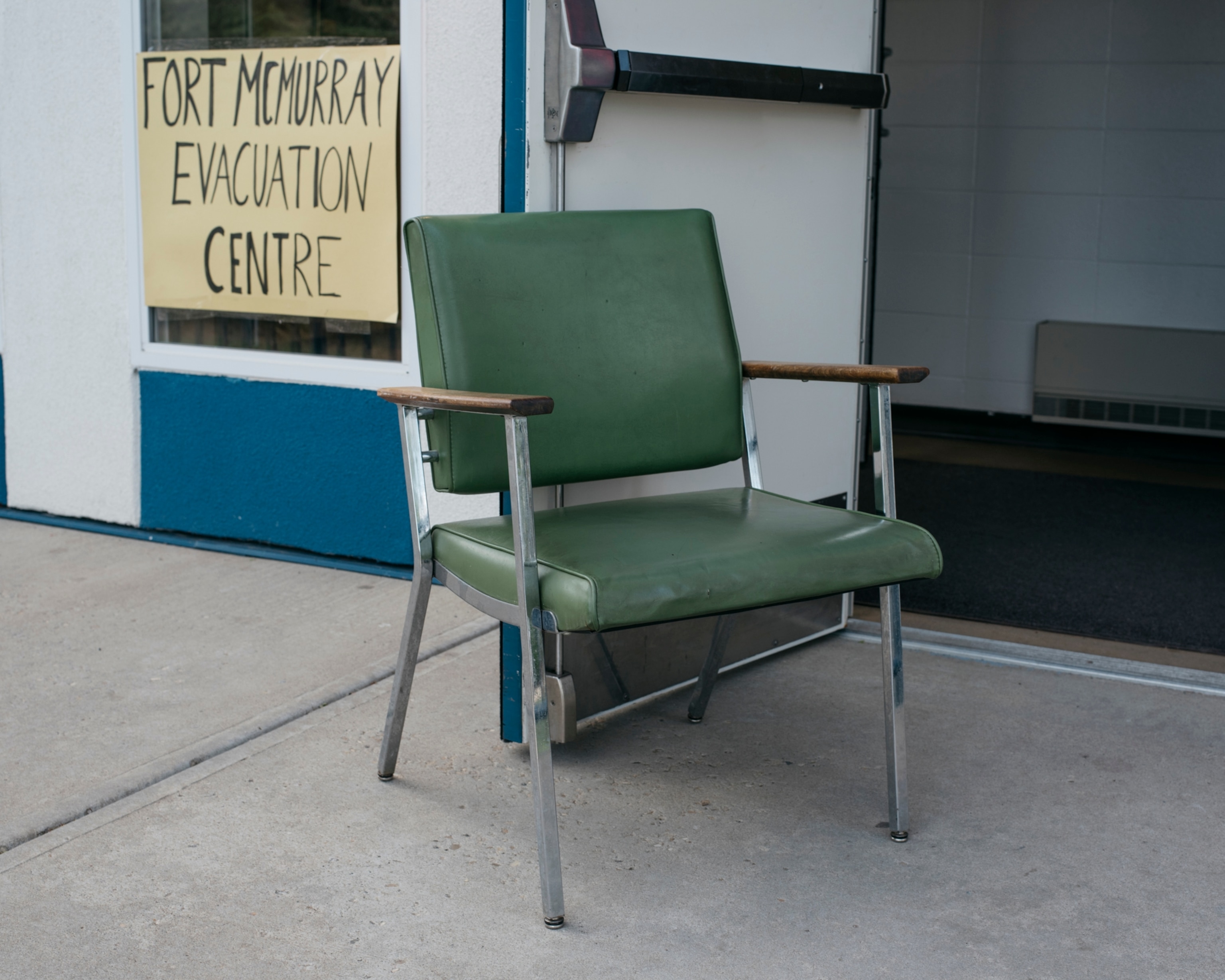 a chair at the Boyle Community Centre
