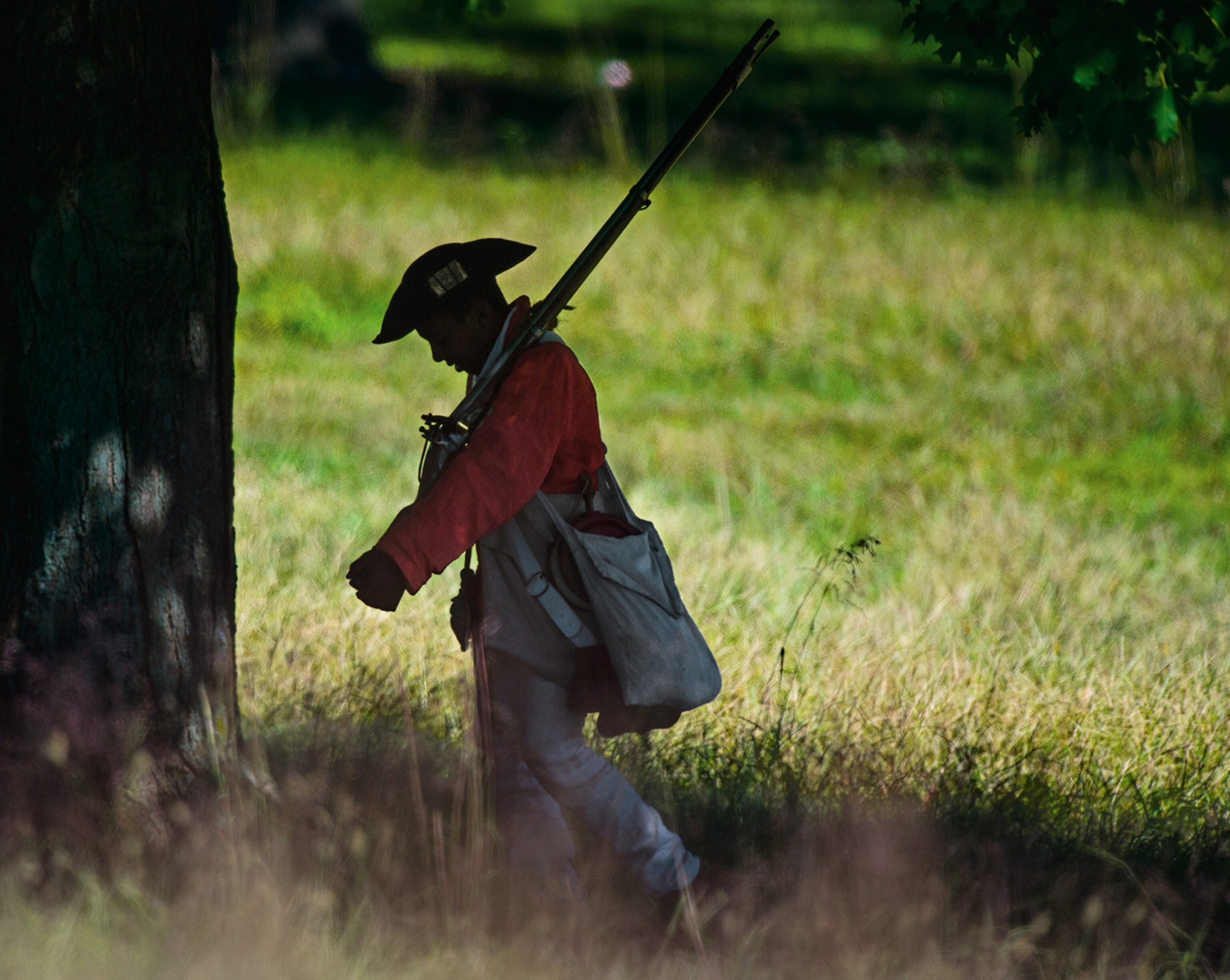 Battle of Brandywine Reenactor