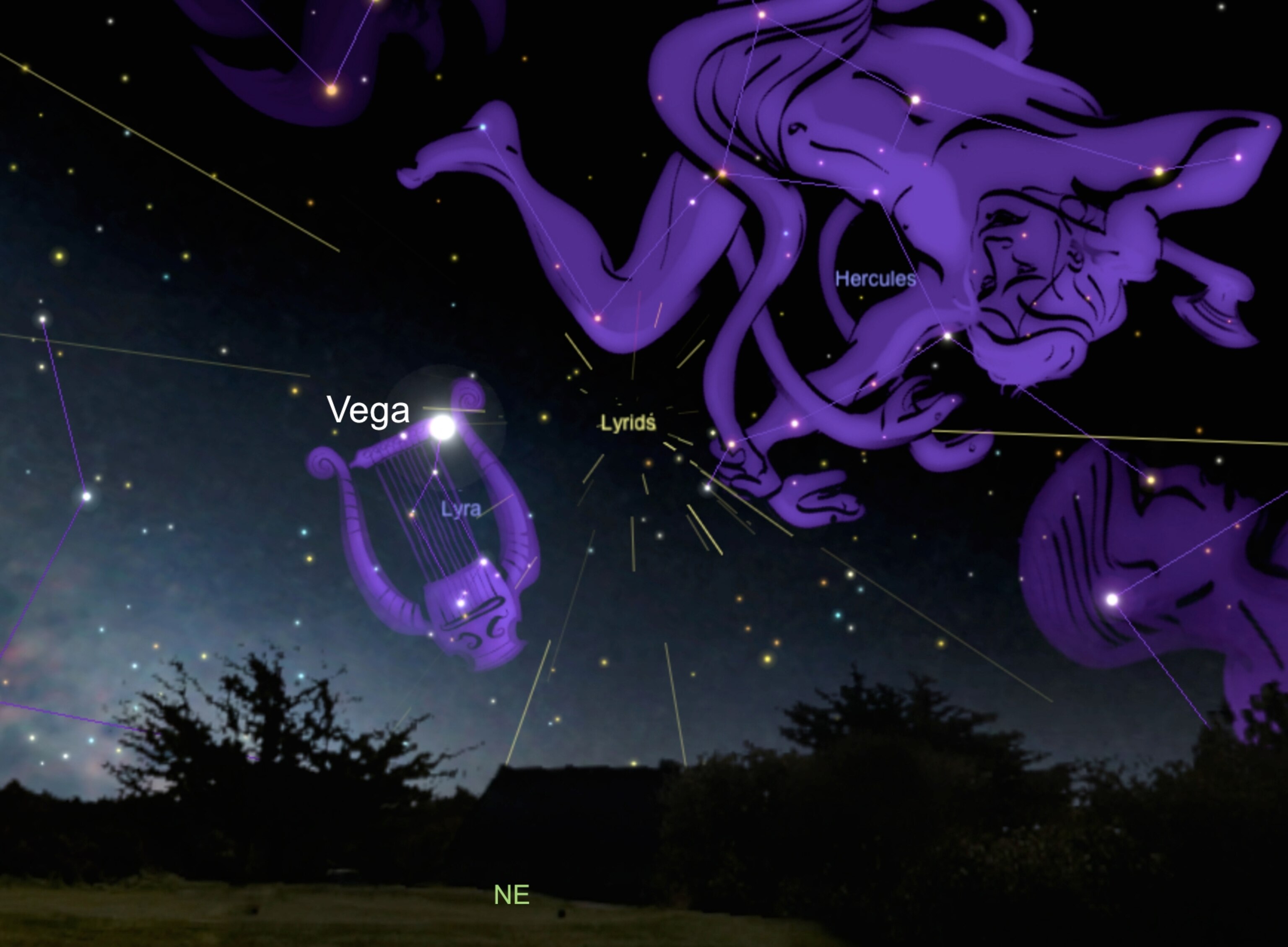 This Week's MustSee Show Is the Lyrid Meteor Shower