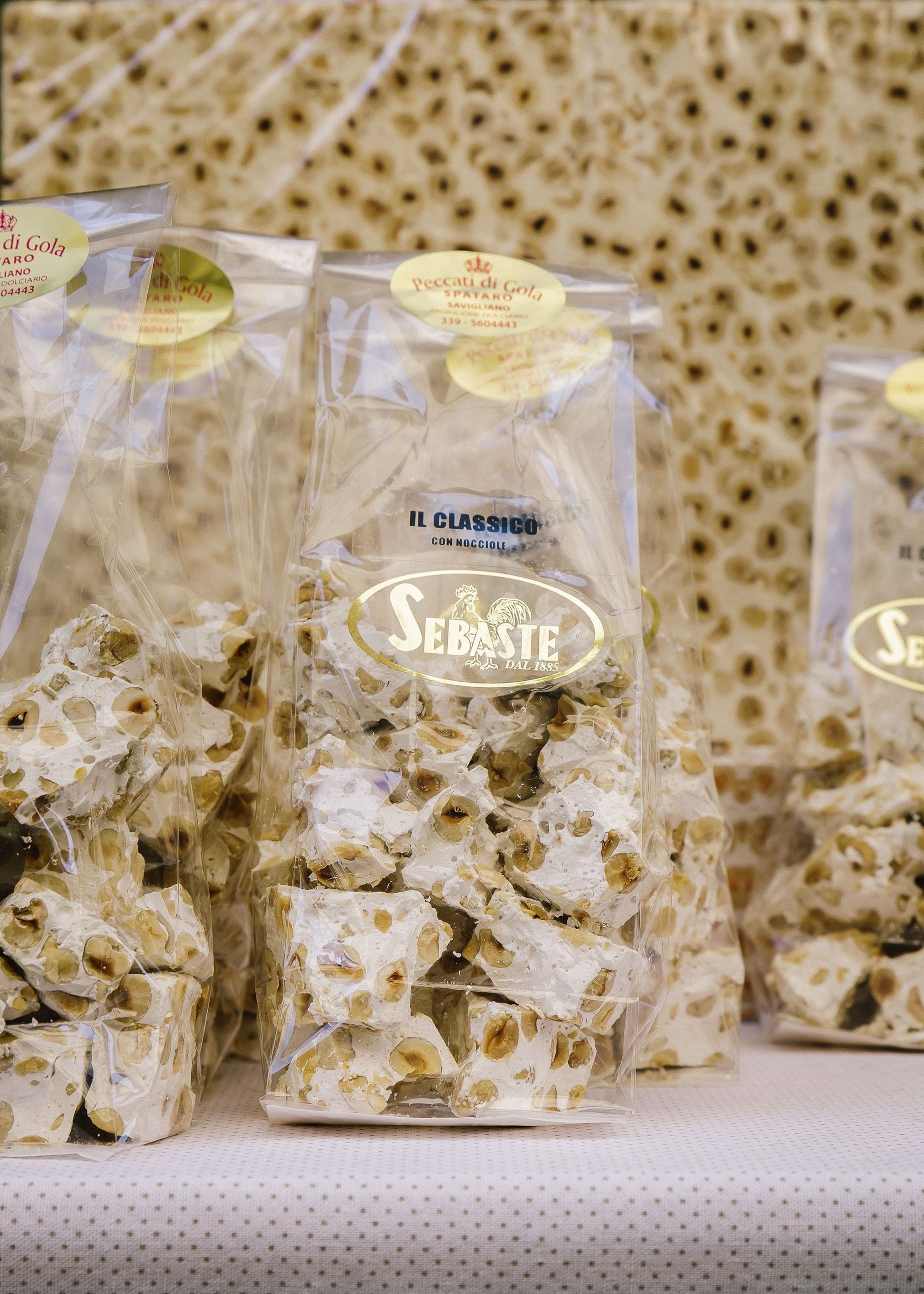 Visitors can also stock up on hazelnut-studded treats, including cakes, biscuits and nougat. A number of the events are held at the Confraternita della Nocciola headquarters, where the walls are lined with certificates, flags, diplomas and testimonials. This is mission control for the Piedmont hazelnut.