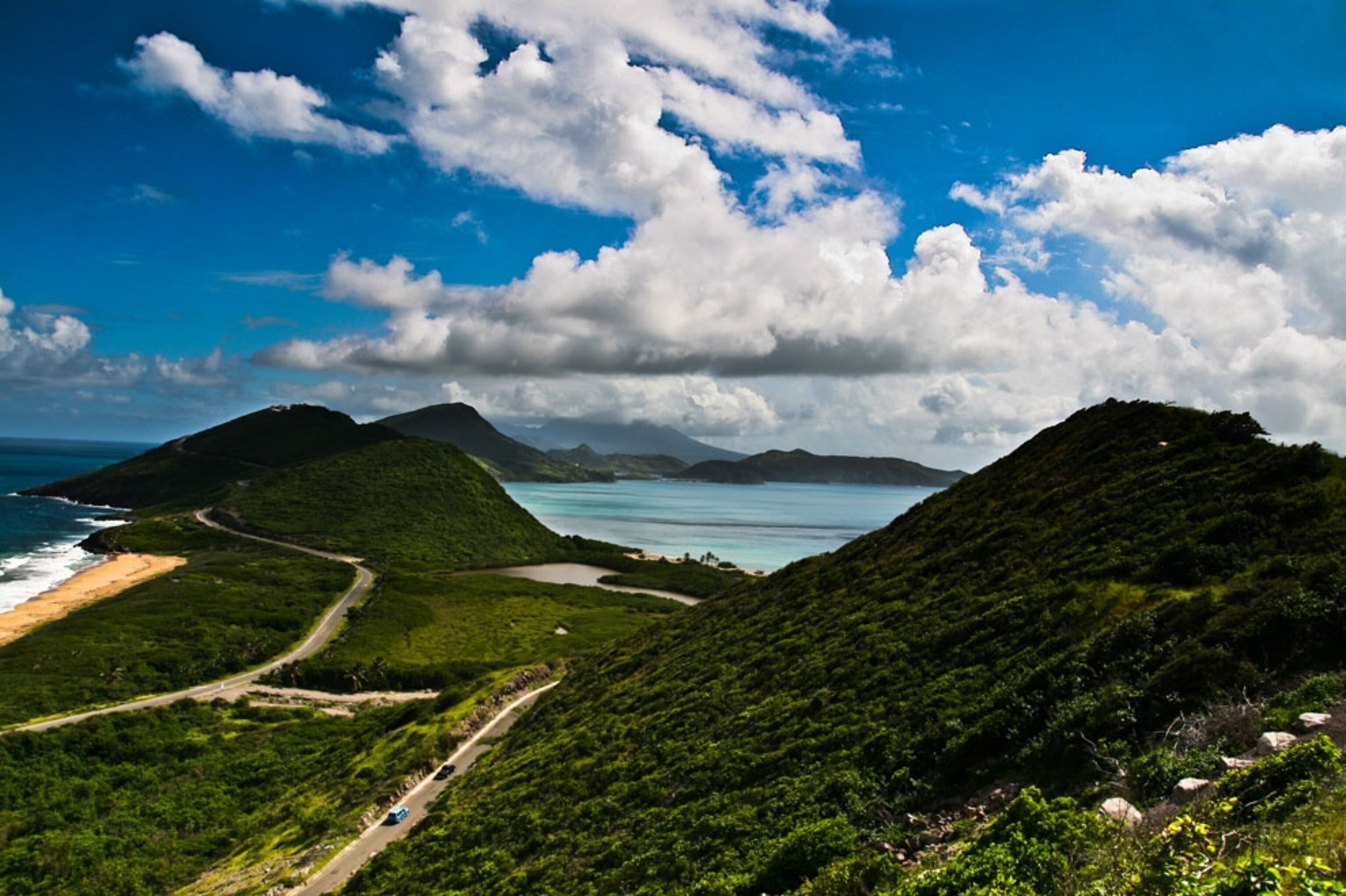 A view of Saint Kitts Island
