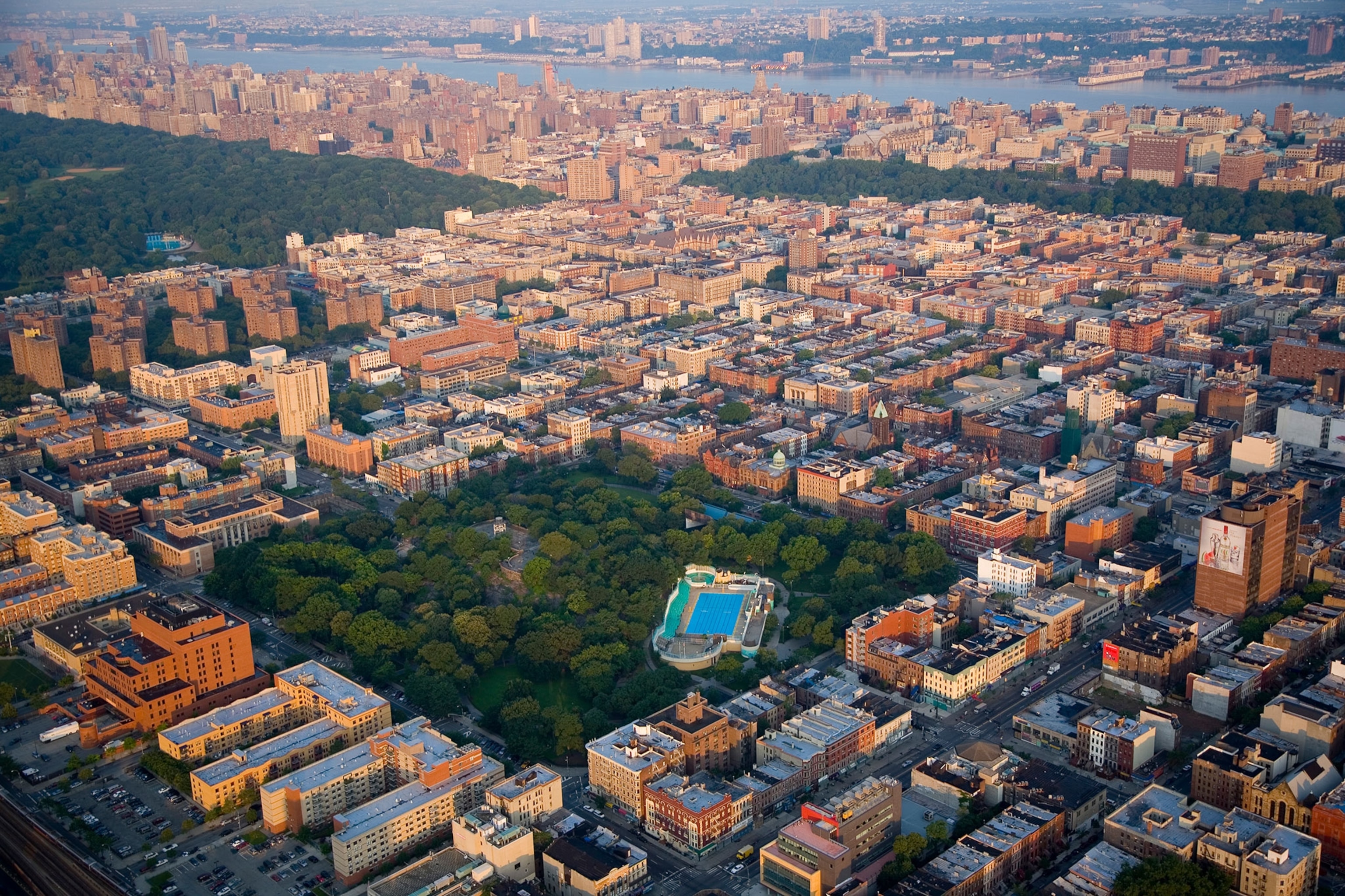 a swimming pool in Manhattan, New York City