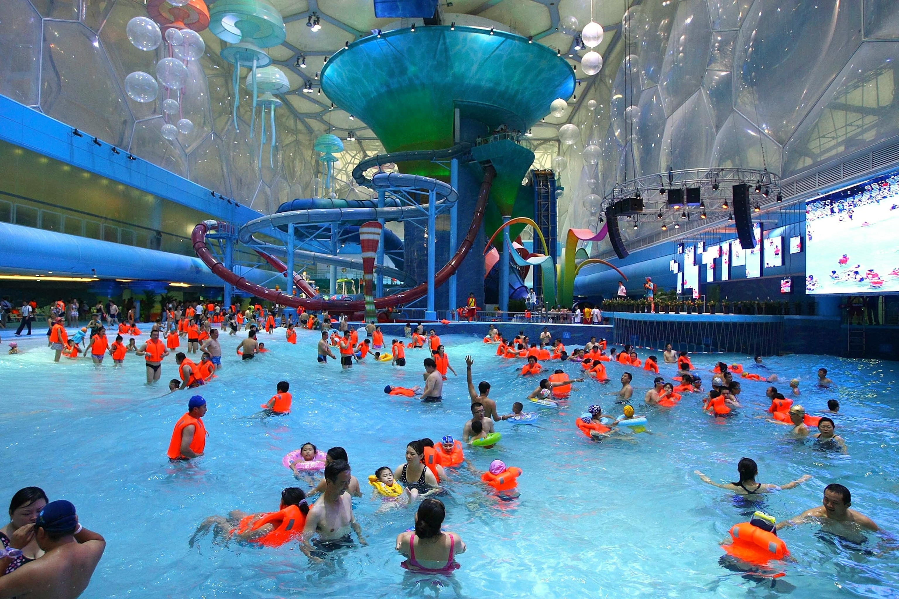 Beijing Water Cube picture: for a gallery tied to 2012 Olympics