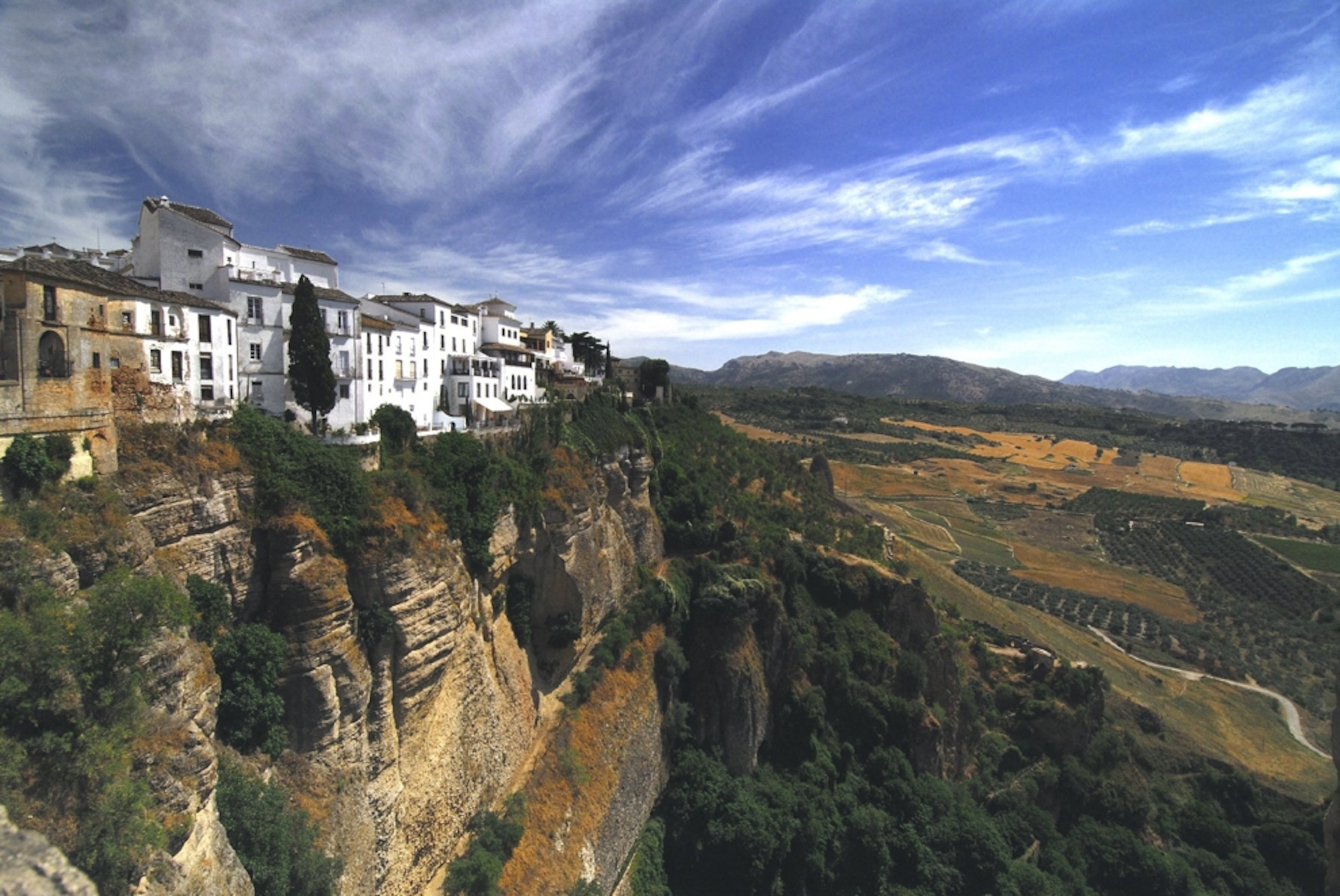 Cliffs in Ronda, Andalusia