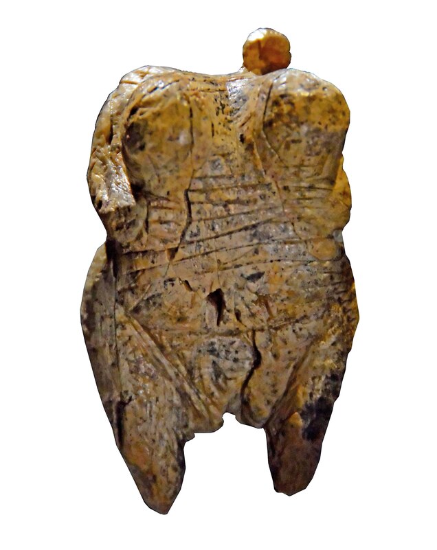 This ivory venus, housed at the Museum of Prehistory in Blaubeuren, Germany, is estimated to be 35,000 years old.