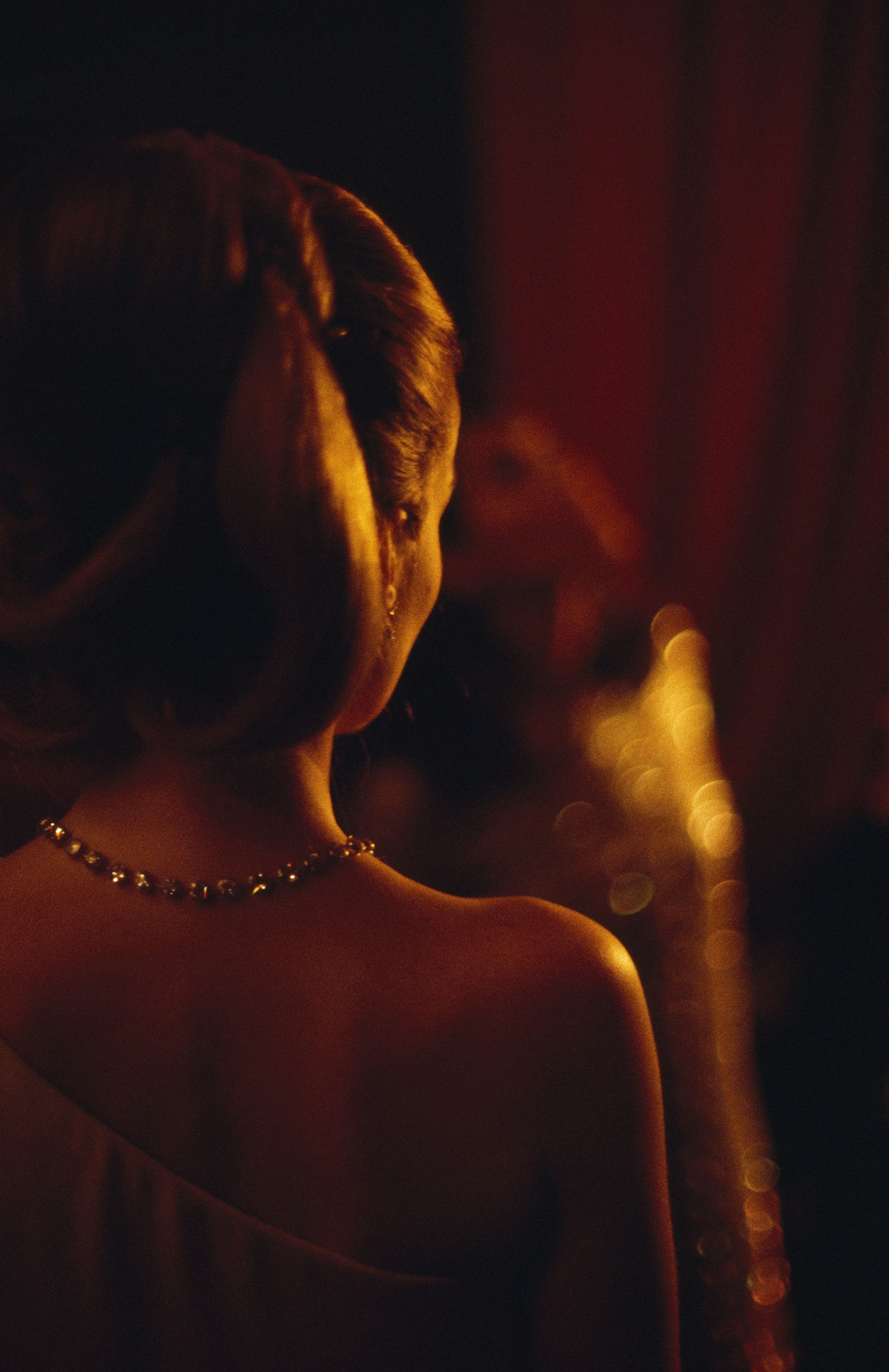 a woman