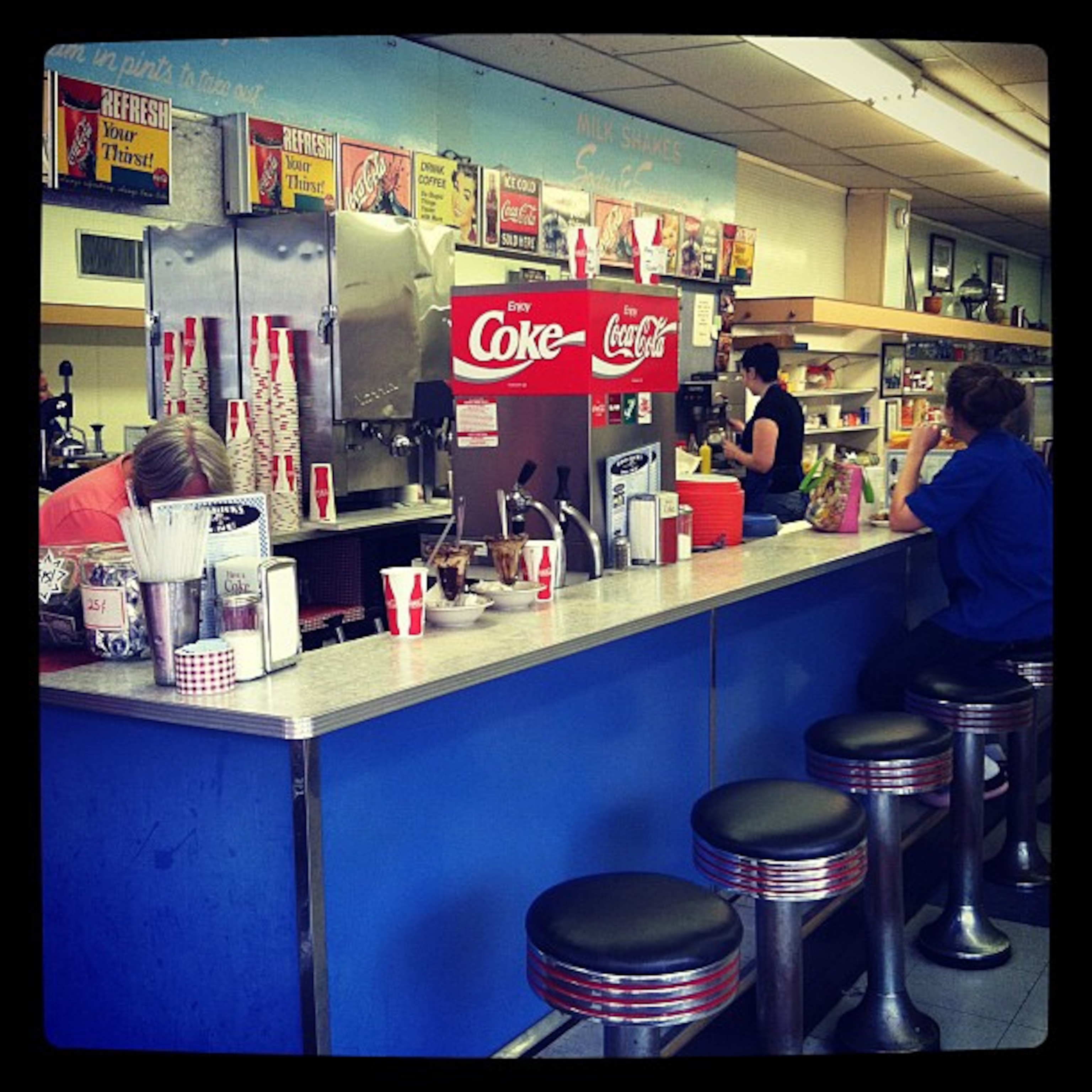 Instagram shot of Goolrick's Modern Pharmacy in Fredericksburg, Virginia