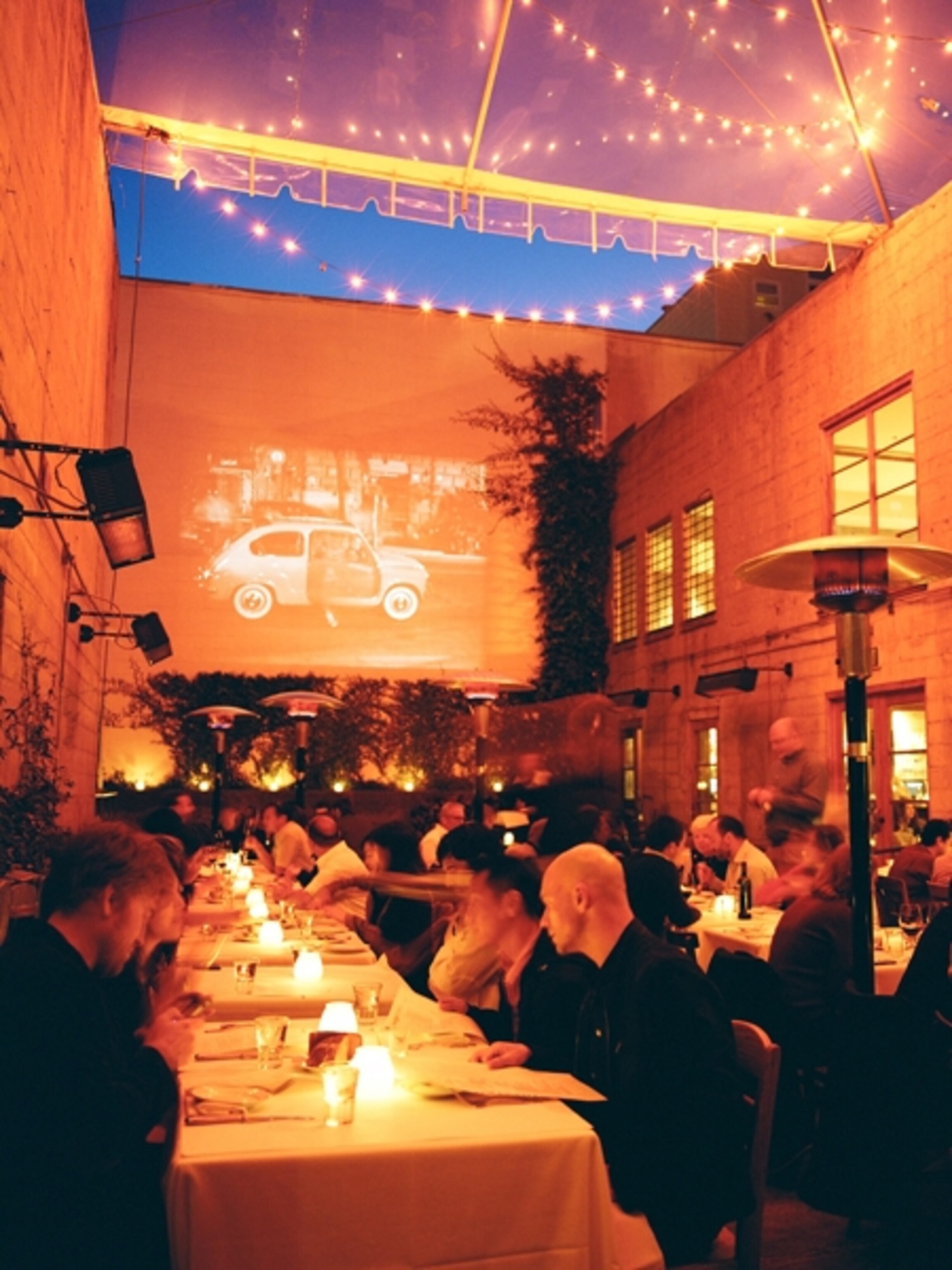 Foreign Cinema, Mission District, San Francisco