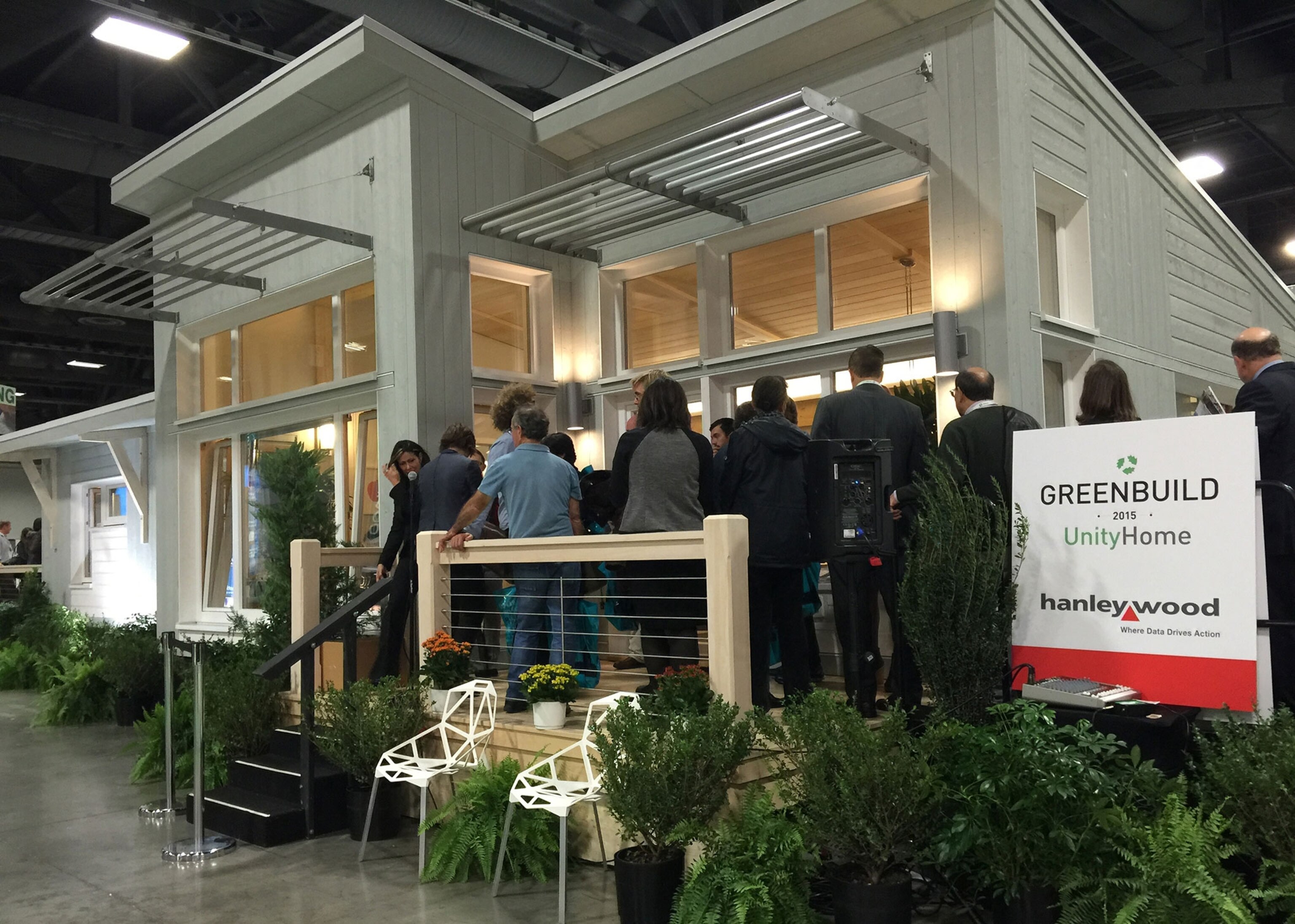 house at Greenbuild expo