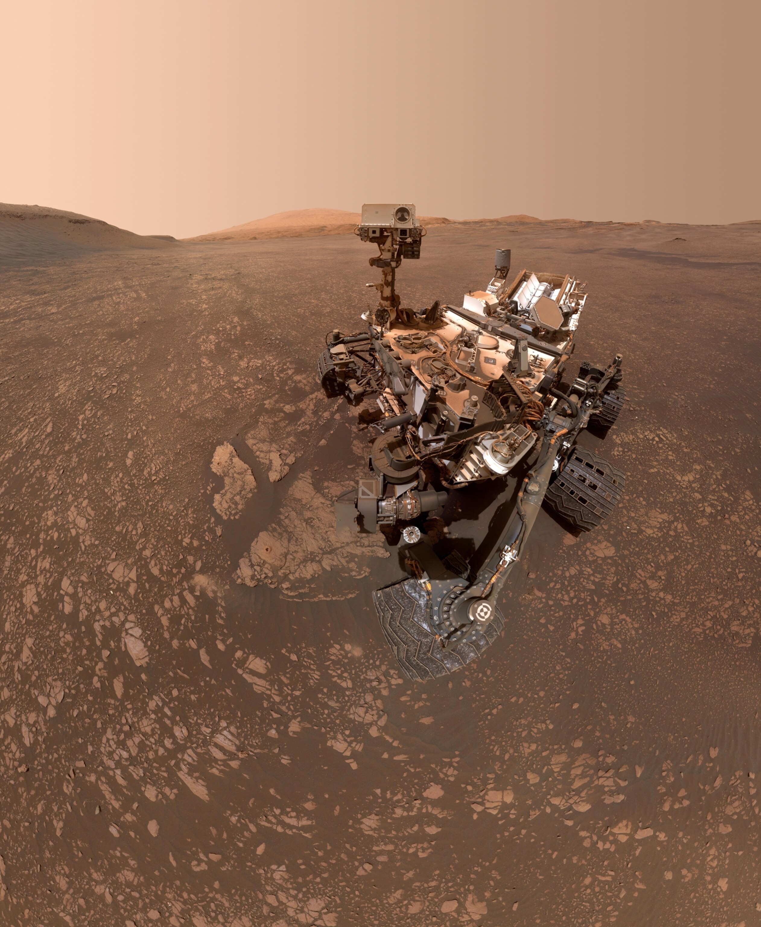 the Curiosity rover