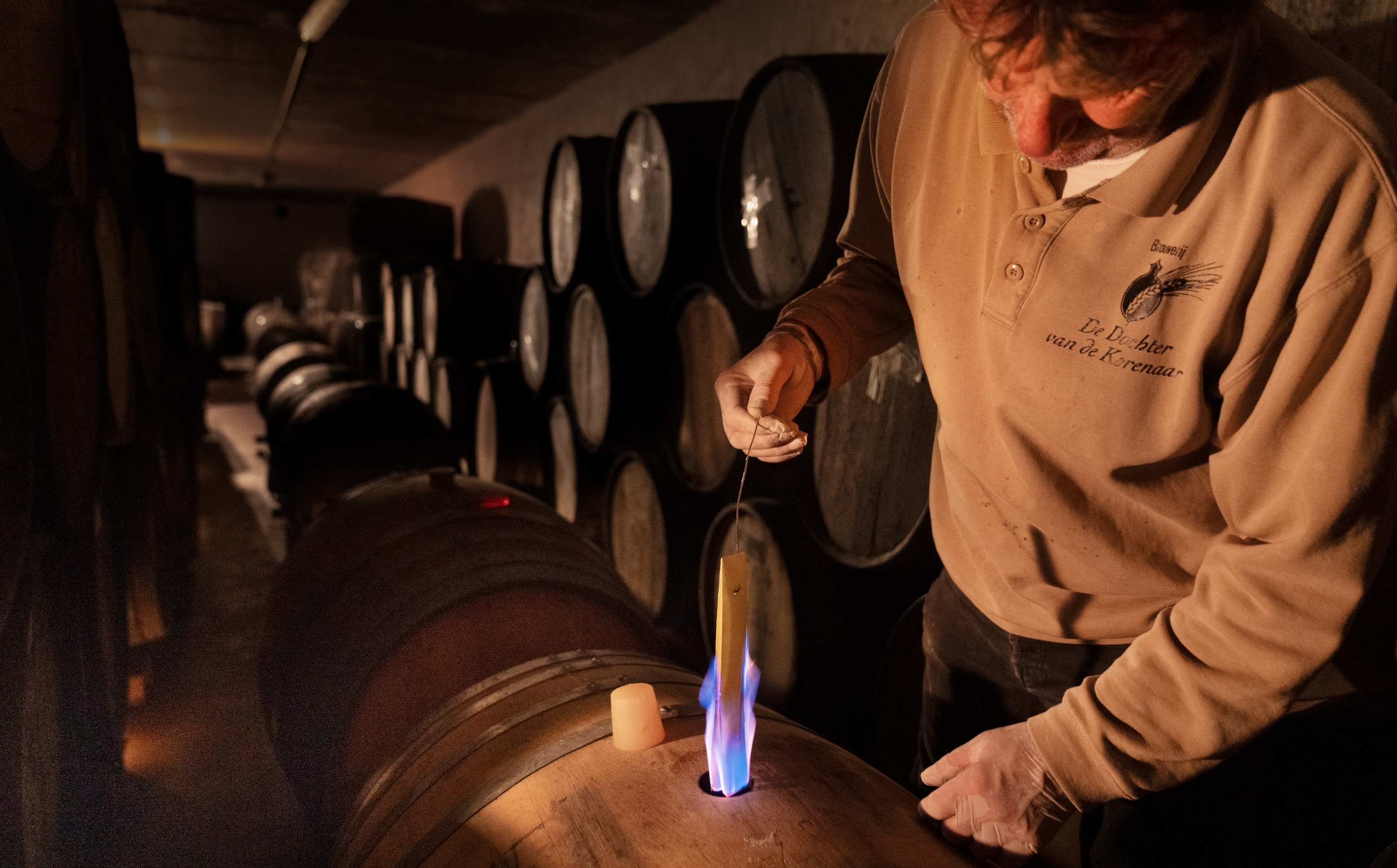 Ronald Mengerink who still follows traditional barrel-aged methods.