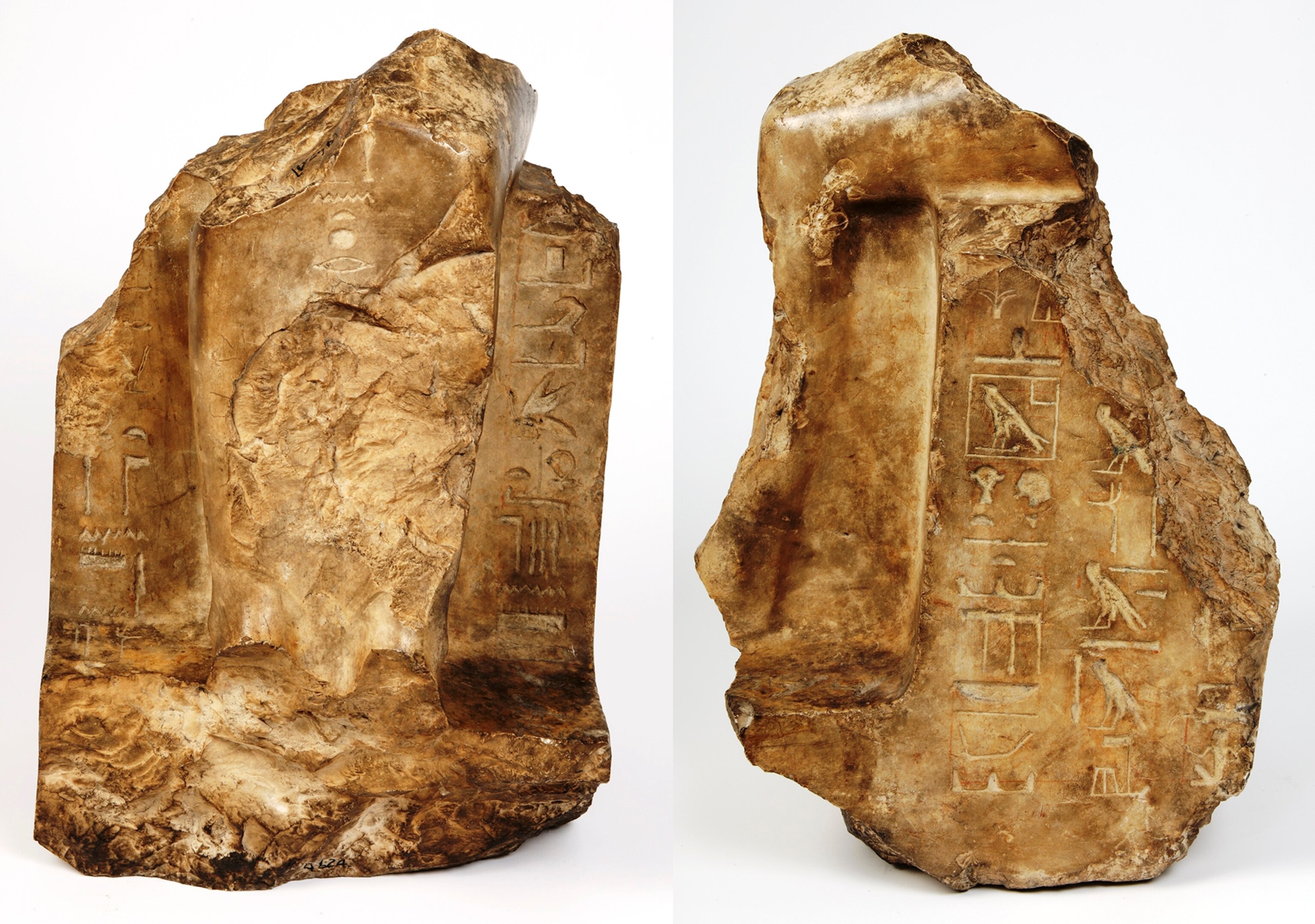 a woman looking at art at the British Museum