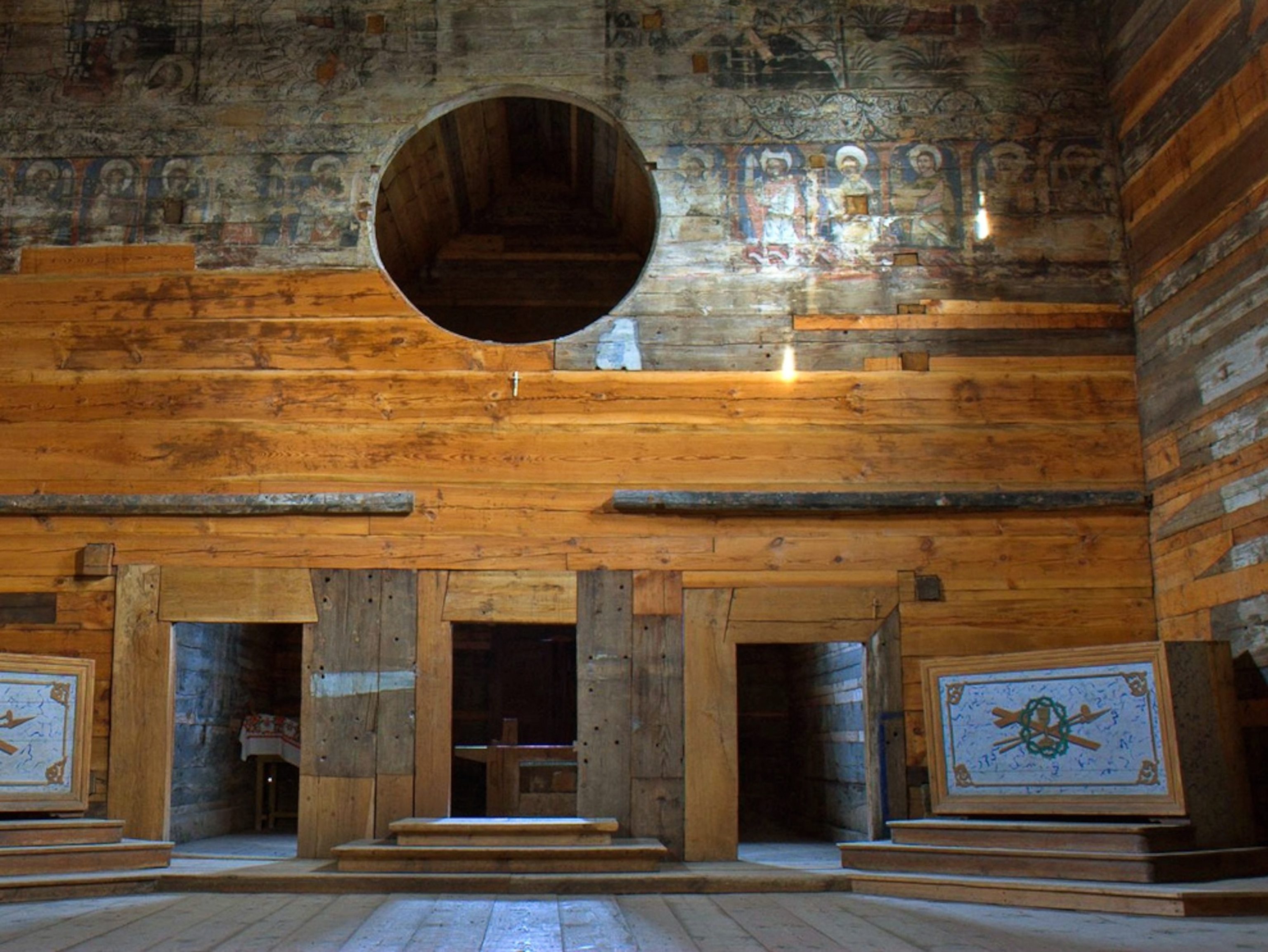 Church picture: St. Paraskewa Church in Poland is on the 2012 World Monuments Watch list