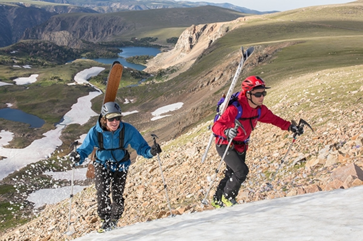 Montana by Dirt Summer Skiing in the Beartooth Mountains