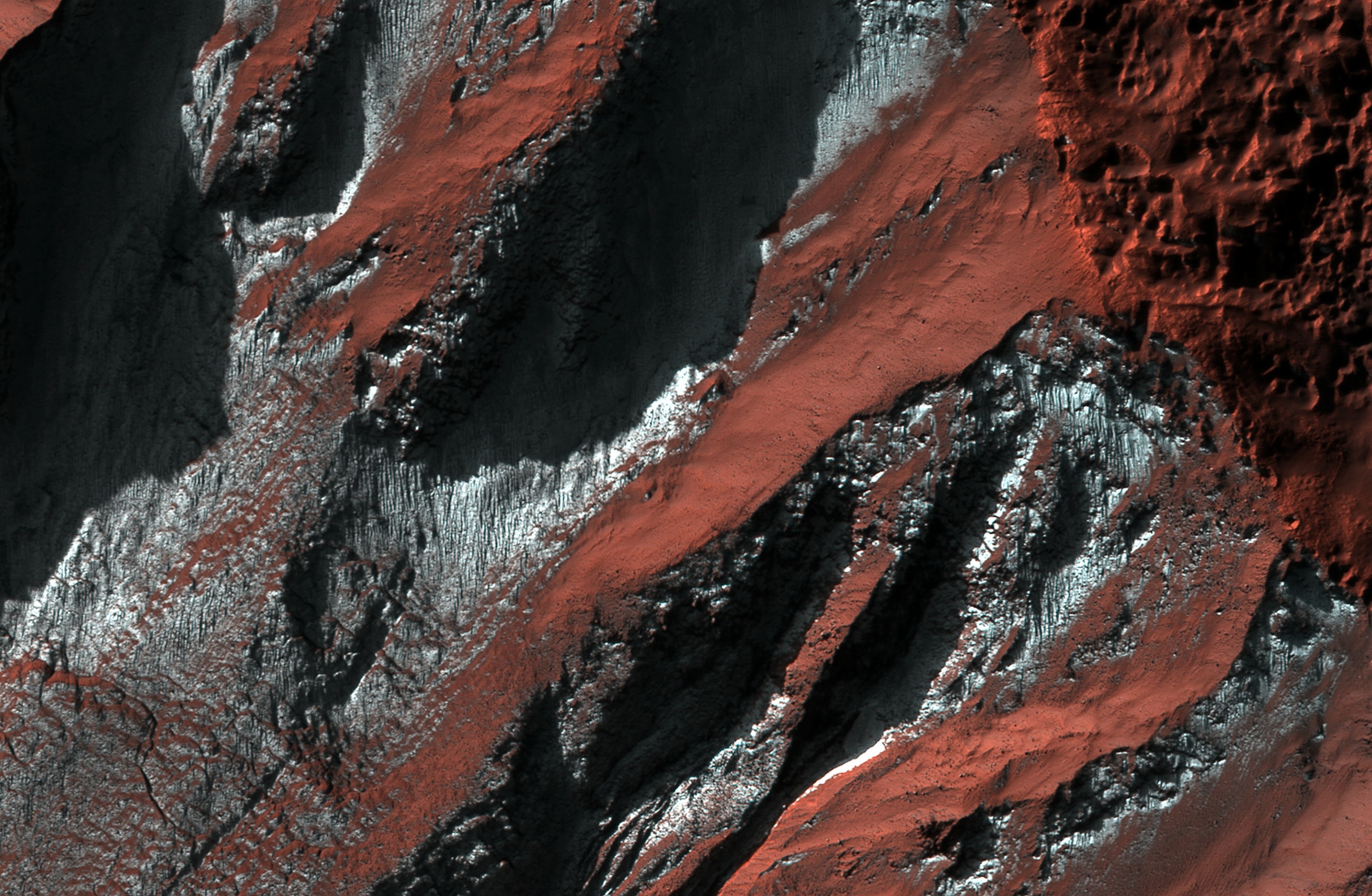 Mars's crater picture: one of the week's best space pictures