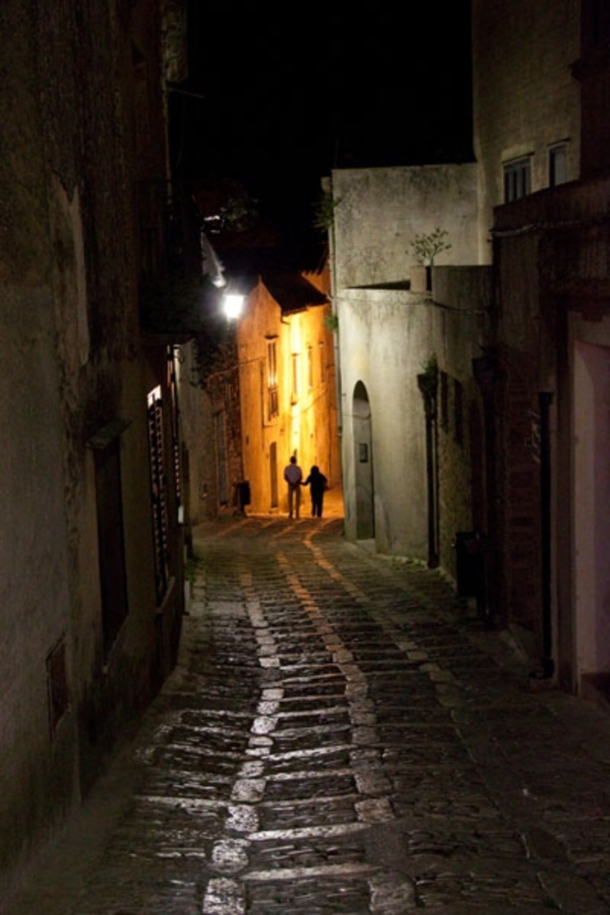 Quiet street in Sicily