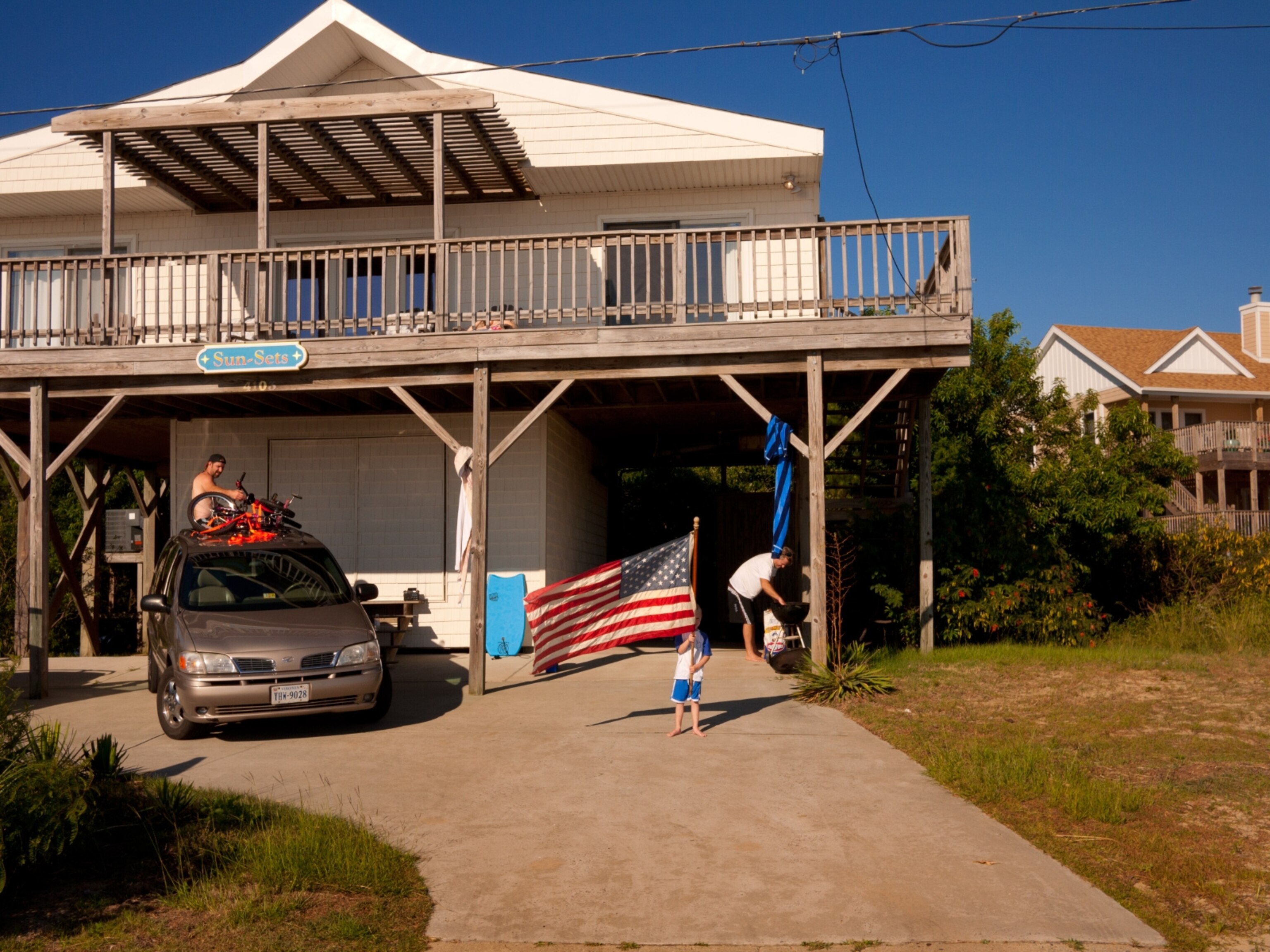an Outer Banks house rented for the Fourth of July