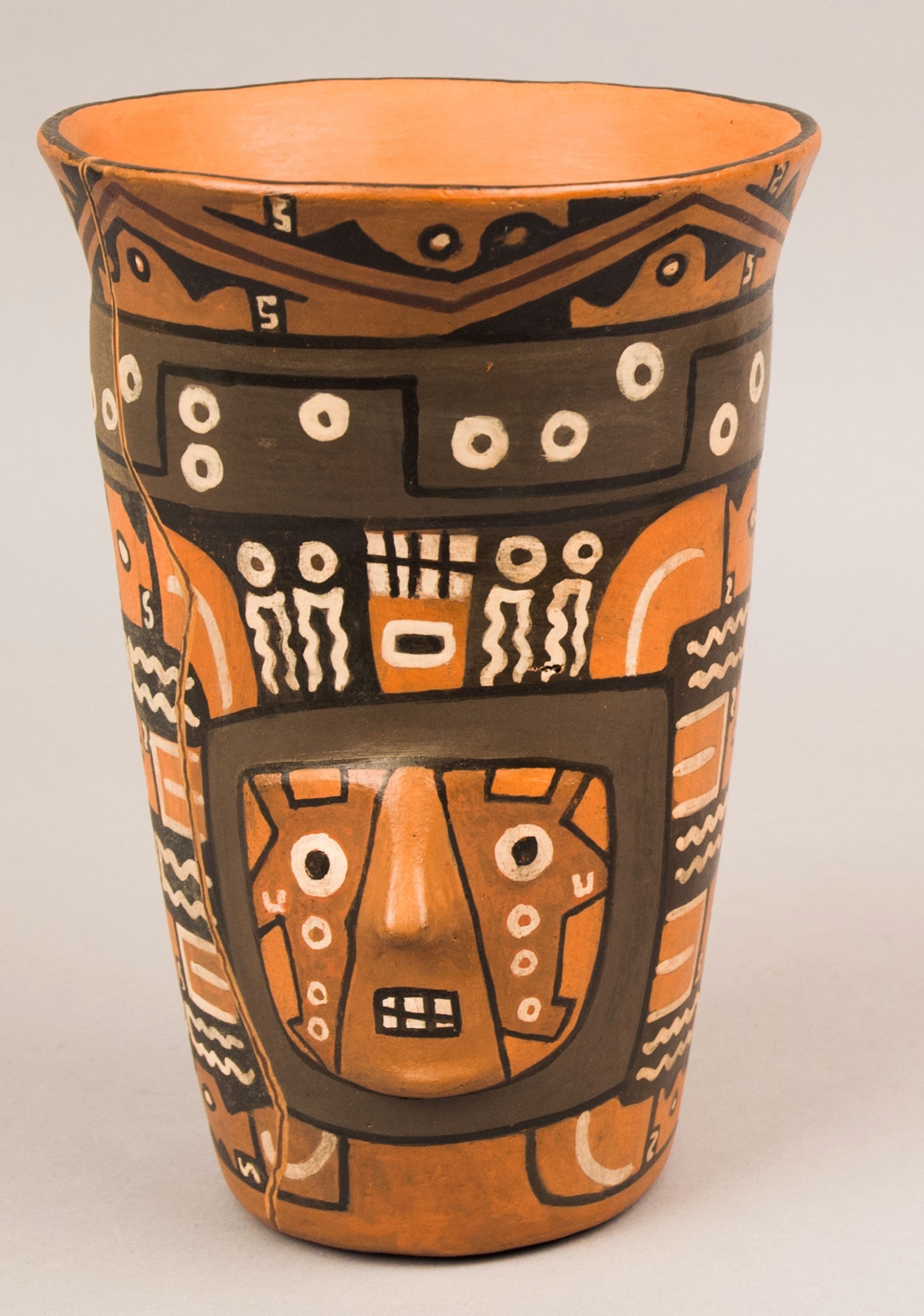 a Wari drinking cup