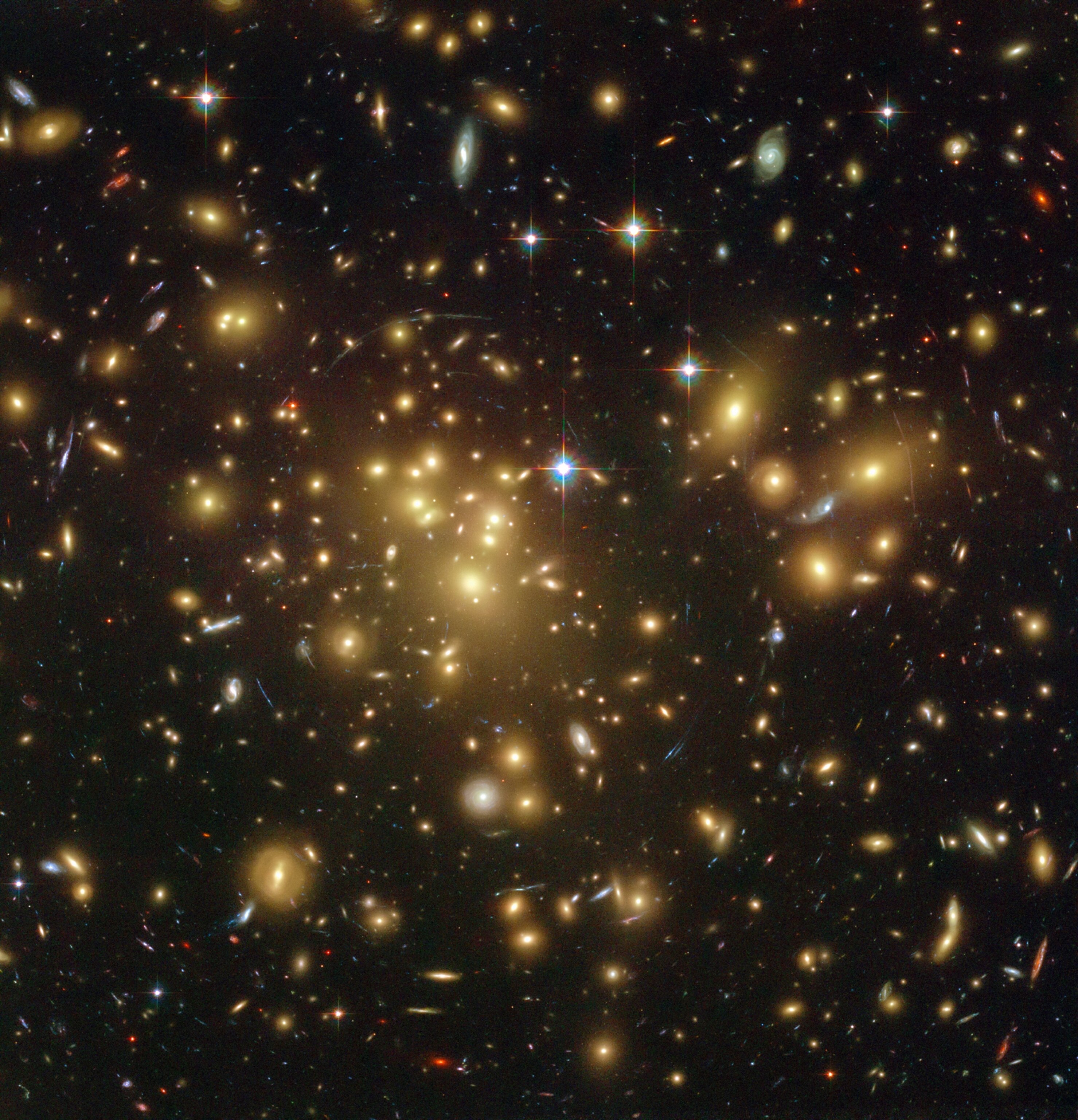 galaxy cluster Abell 1689