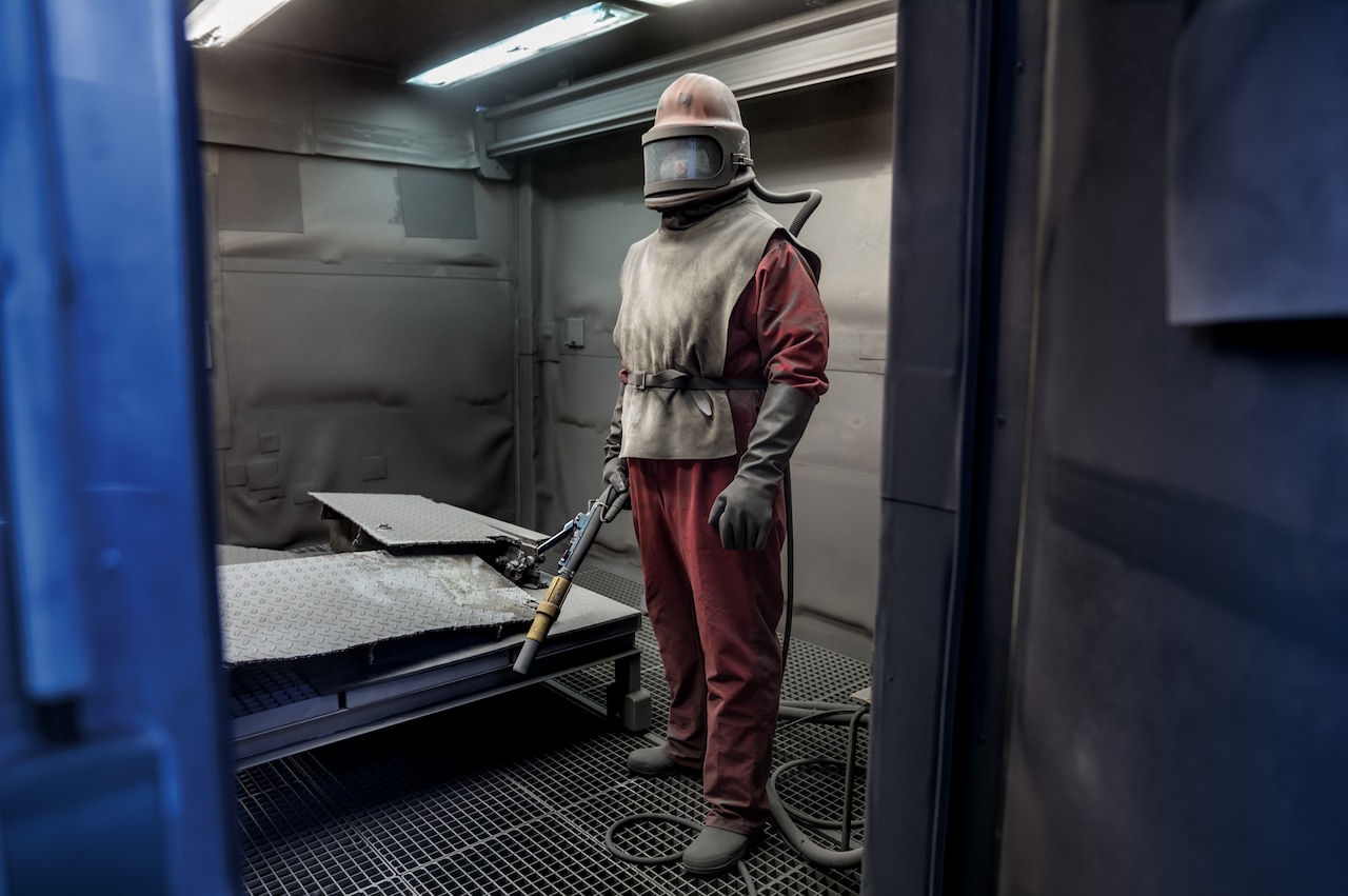 a worker in a nuclear power plant near Greifswald, Germany