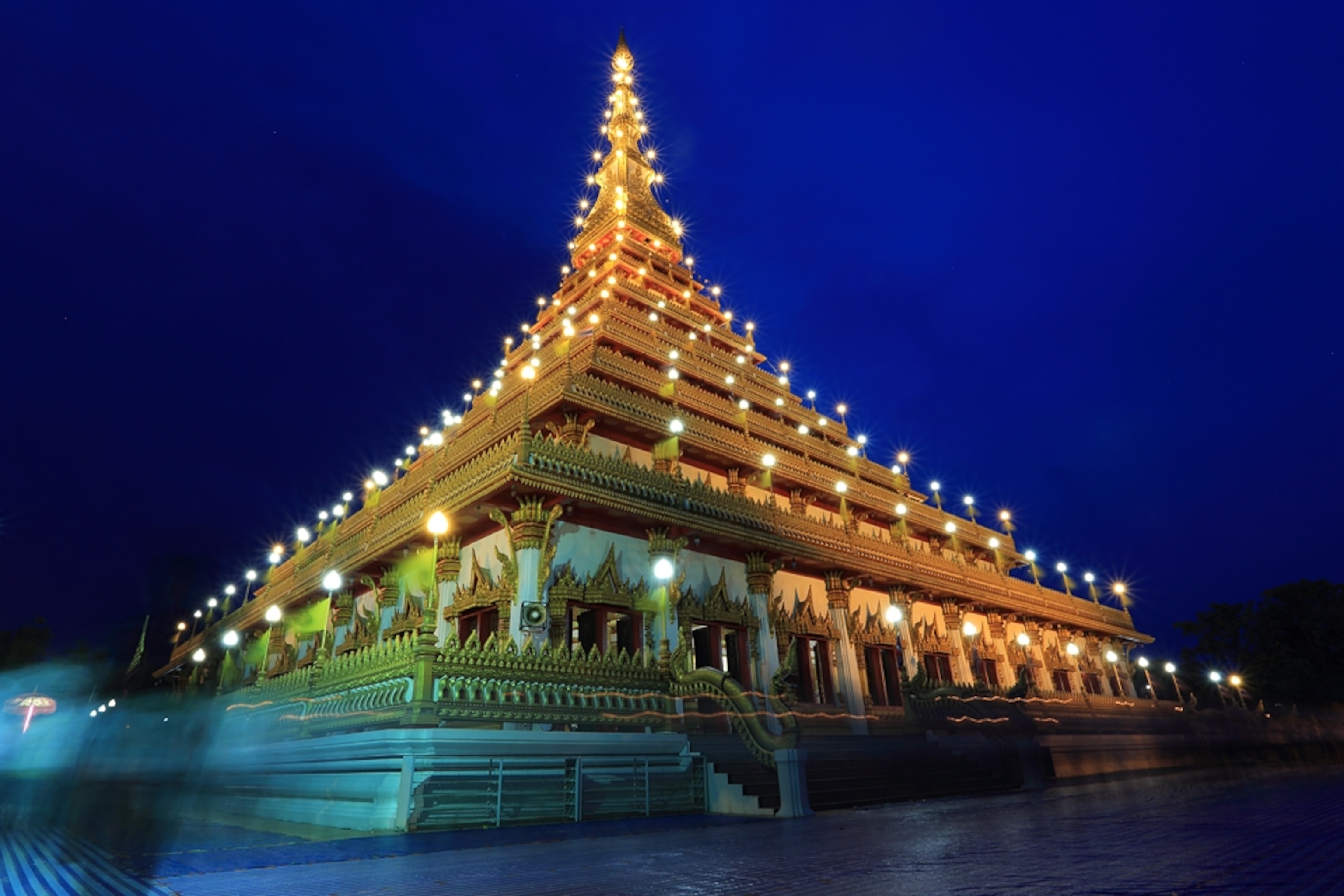 a Buddhist temple in Thailand