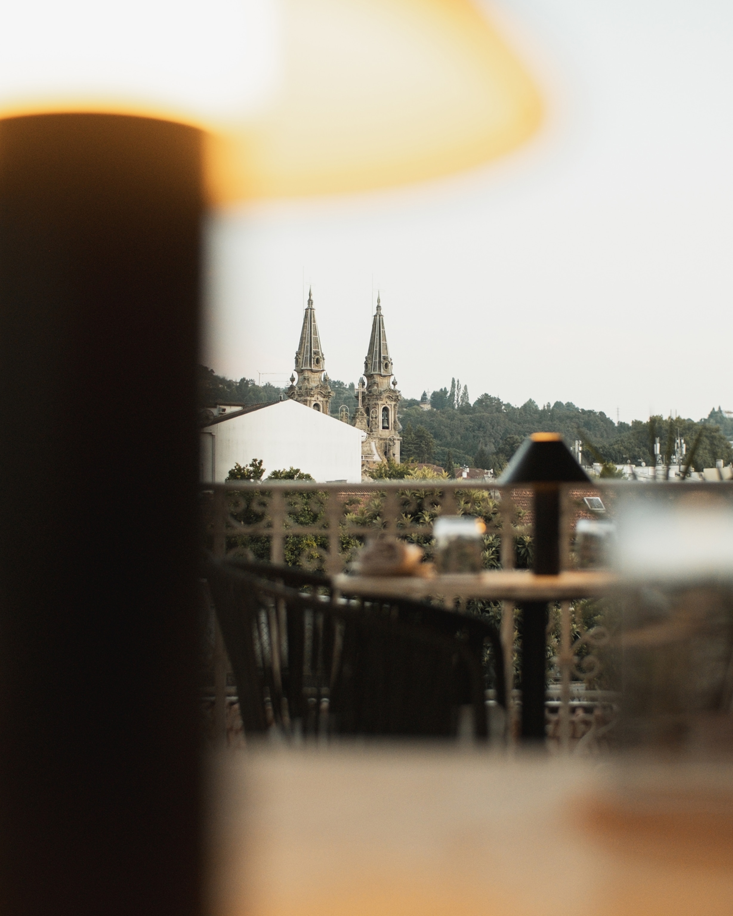 S. Gualter church - view from Normas balcony.