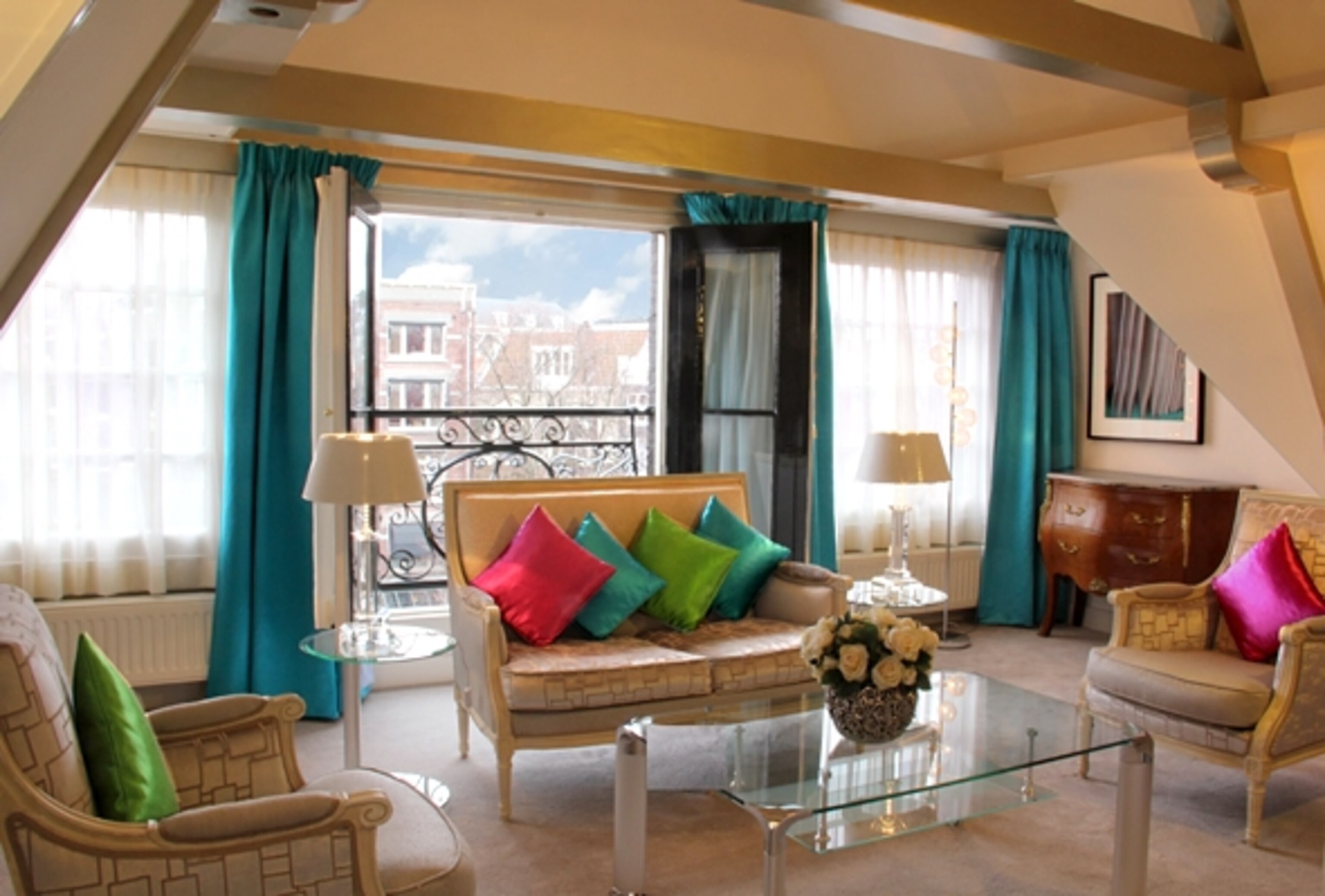 A senior suite at the Hotel Ambassade. (Photograph courtesy Hotel Ambassade)
