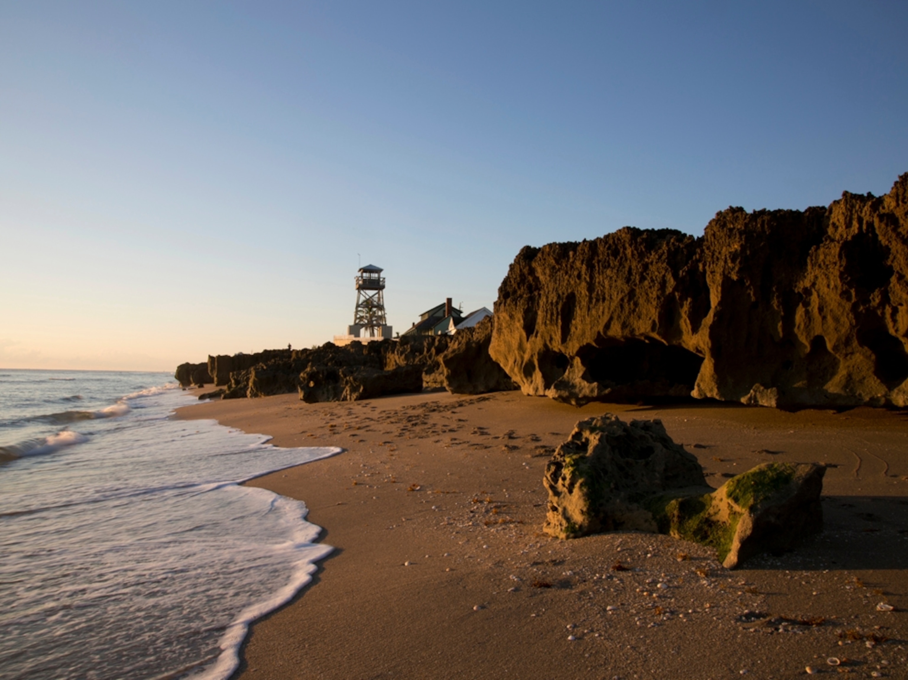 beach and House of Refuge in Stuart, Florida