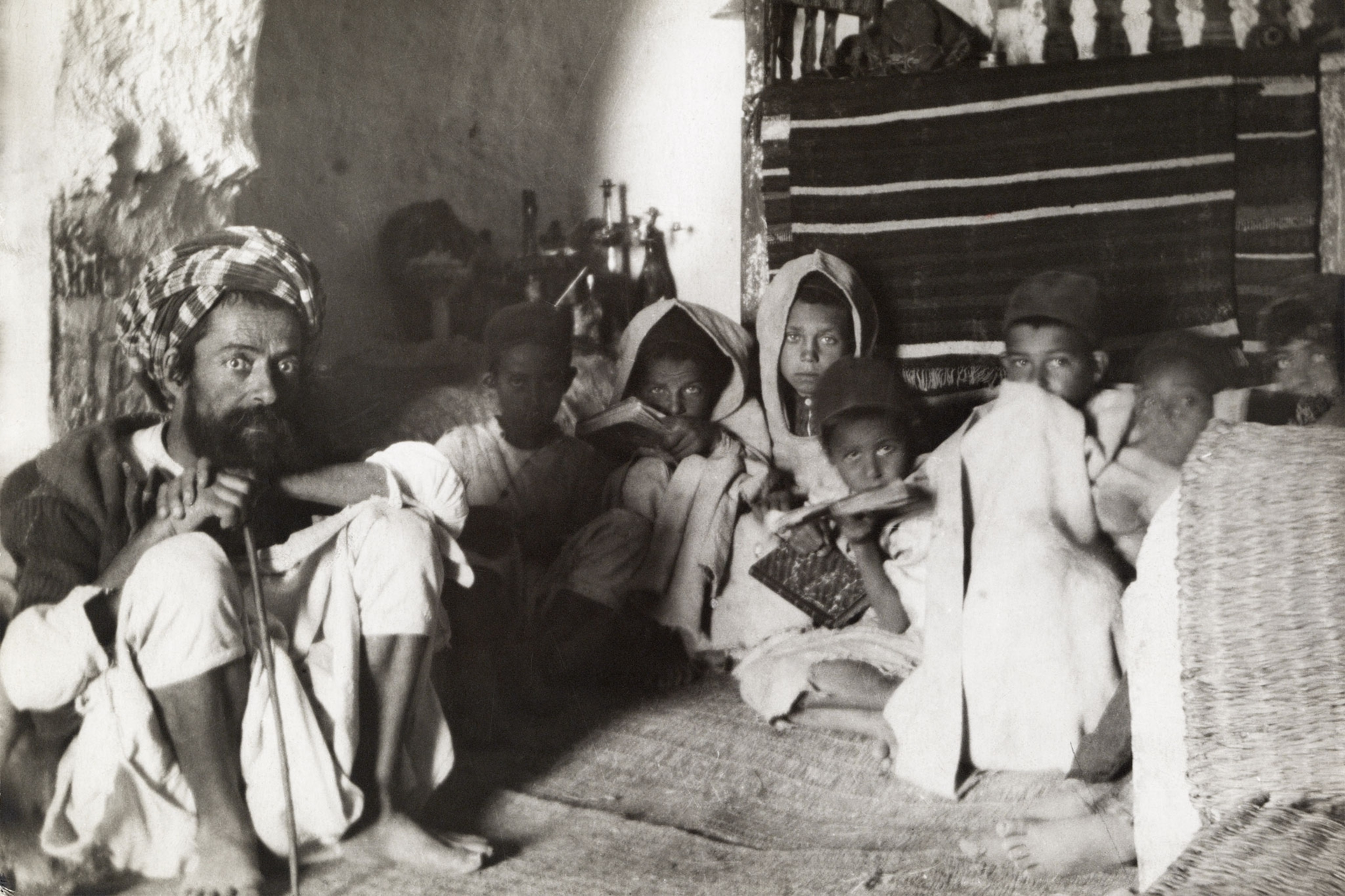 students in a classroom in Tunisia