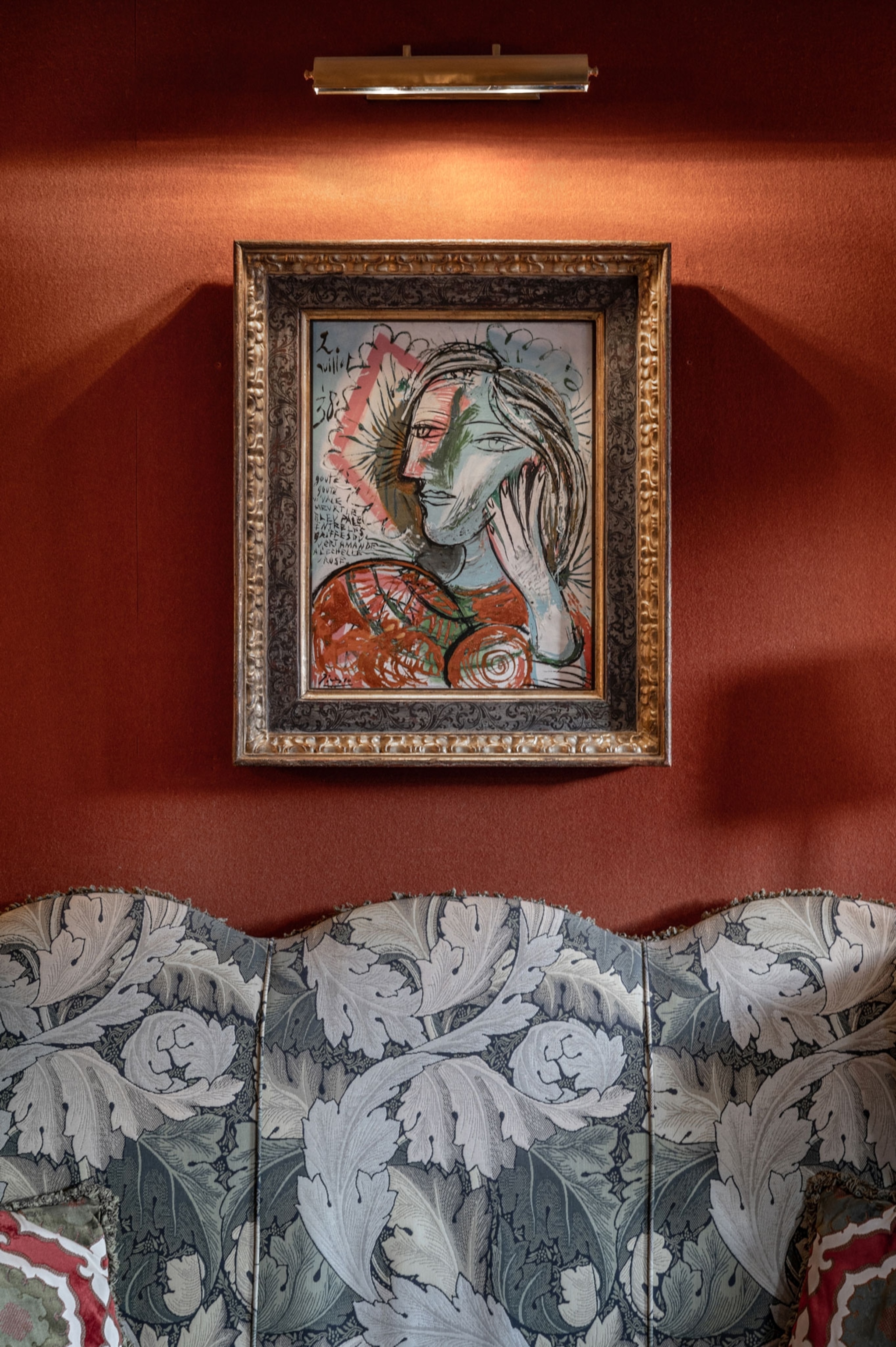 Picasso - Pablo Picasso, ‘Tête de femme’, oil on canvas, (1938)