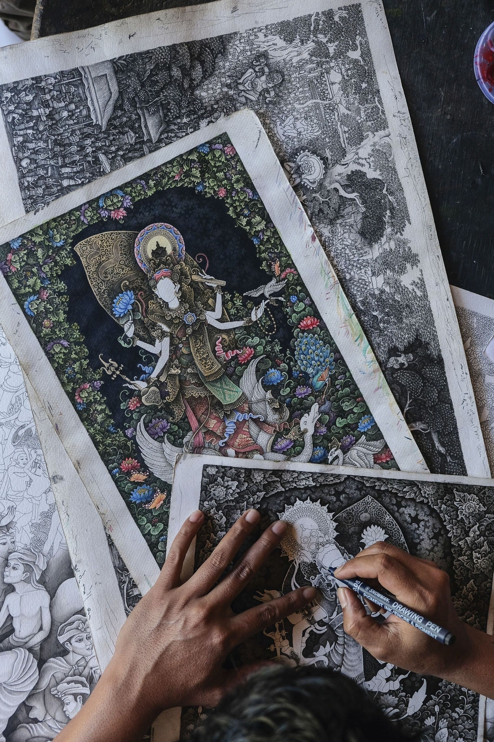 A brush with the divine discovering Bali's identity through art