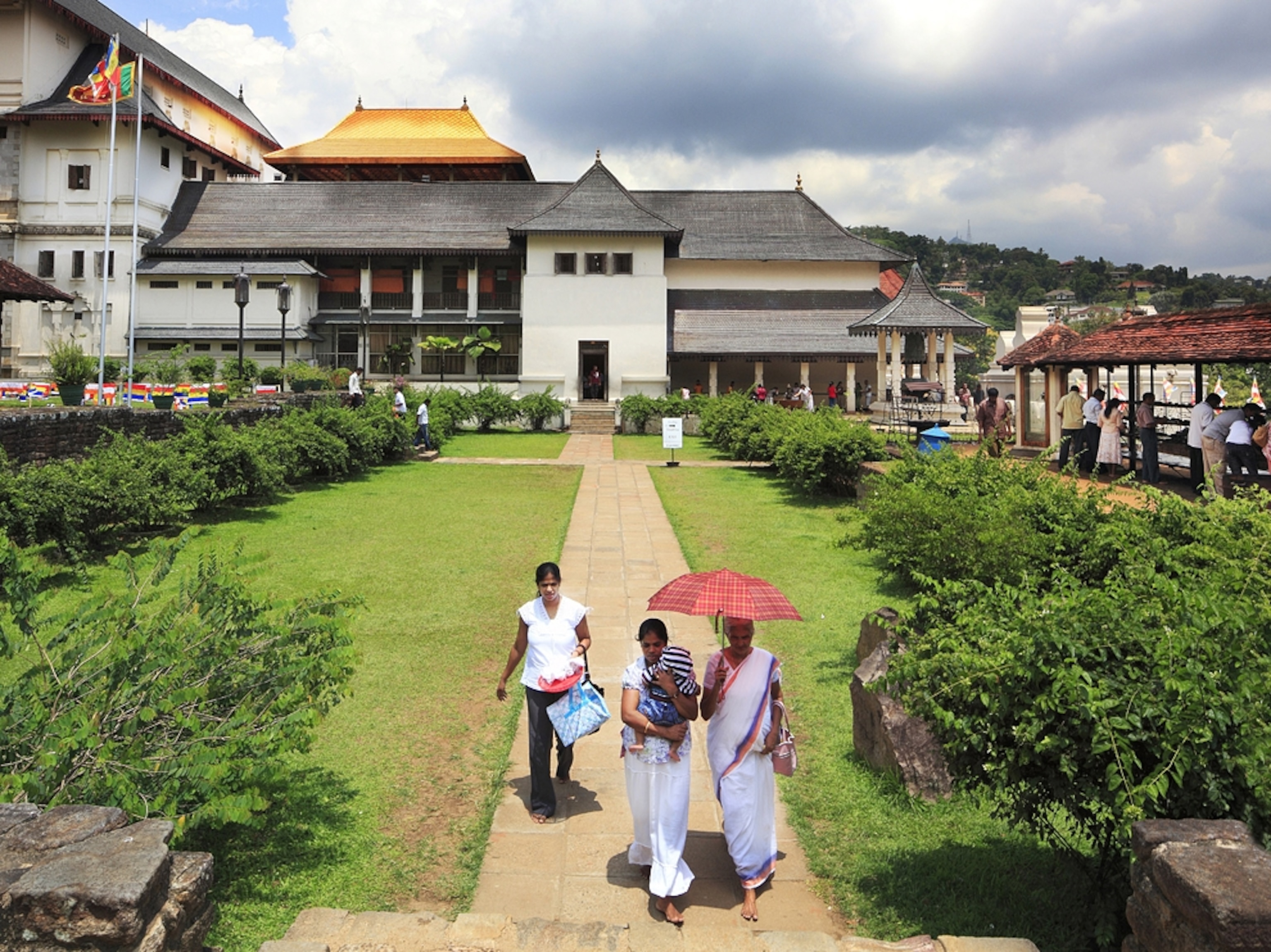 Tooth's Temple in Sri Lanka