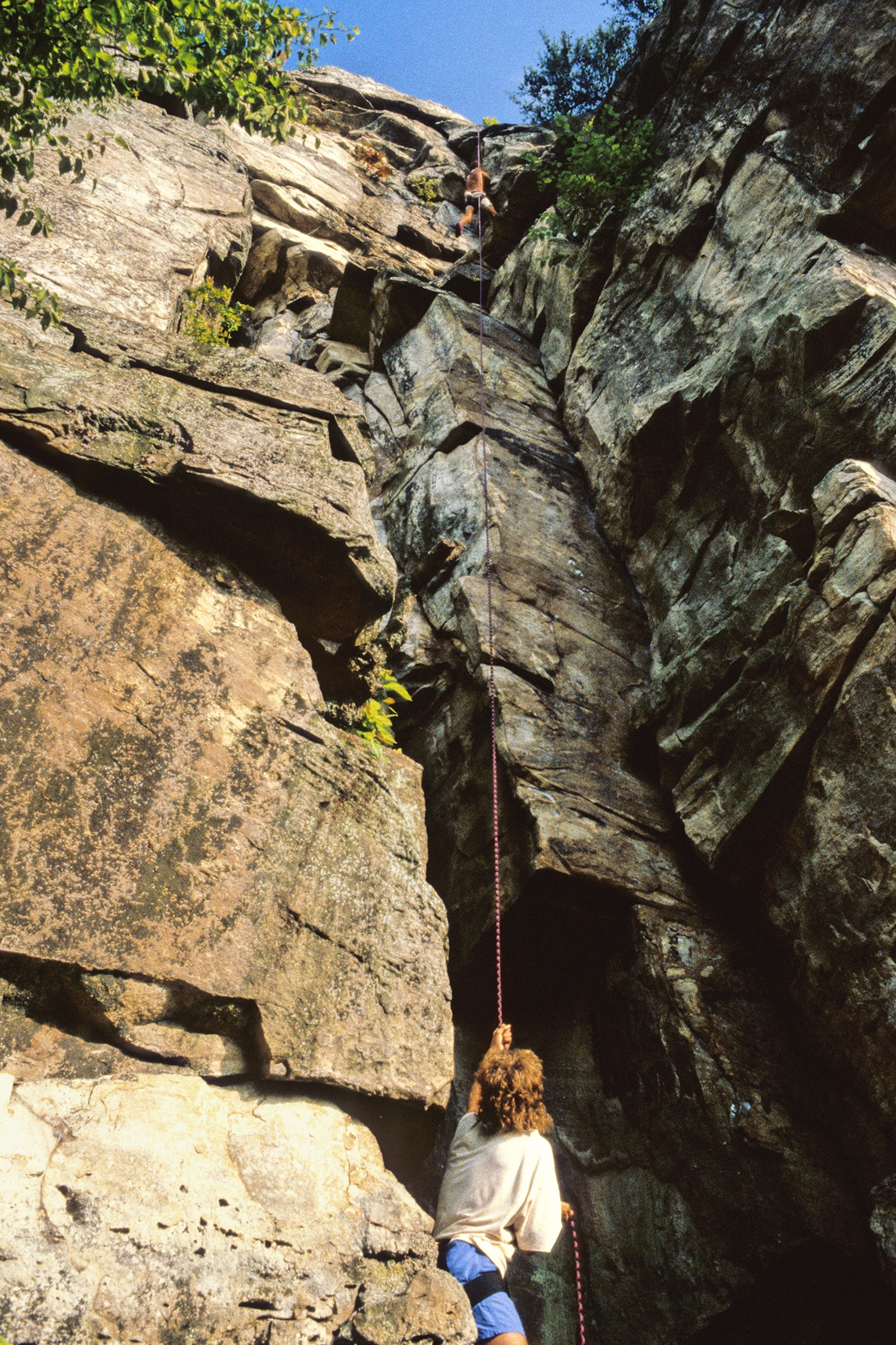 Rock Climbers, Chattanooga, Tennessee, USA