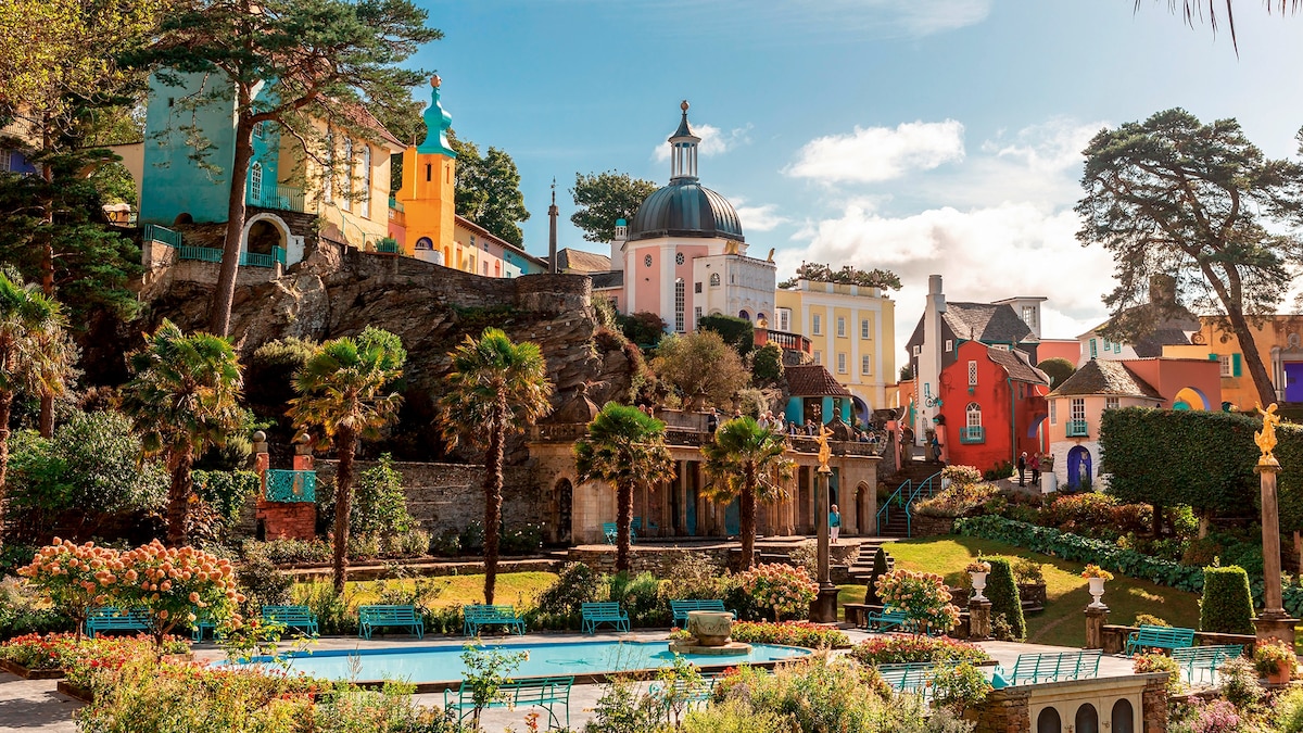 Experience a slice of the Italian Riviera in this Welsh village