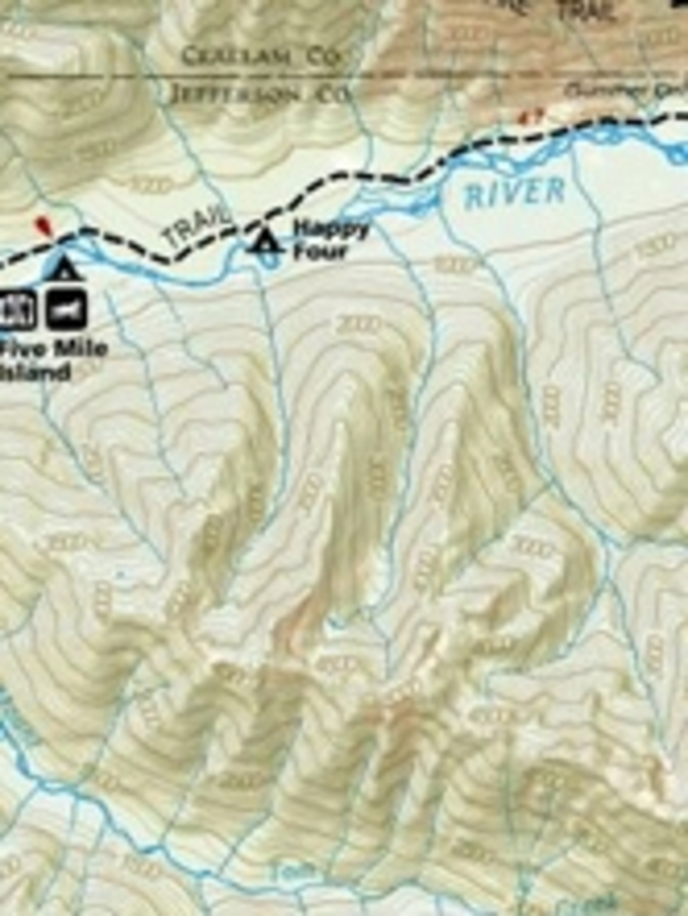 Hoh River Trail Map Olympic's Quintessential Hike: Hoh River Trail