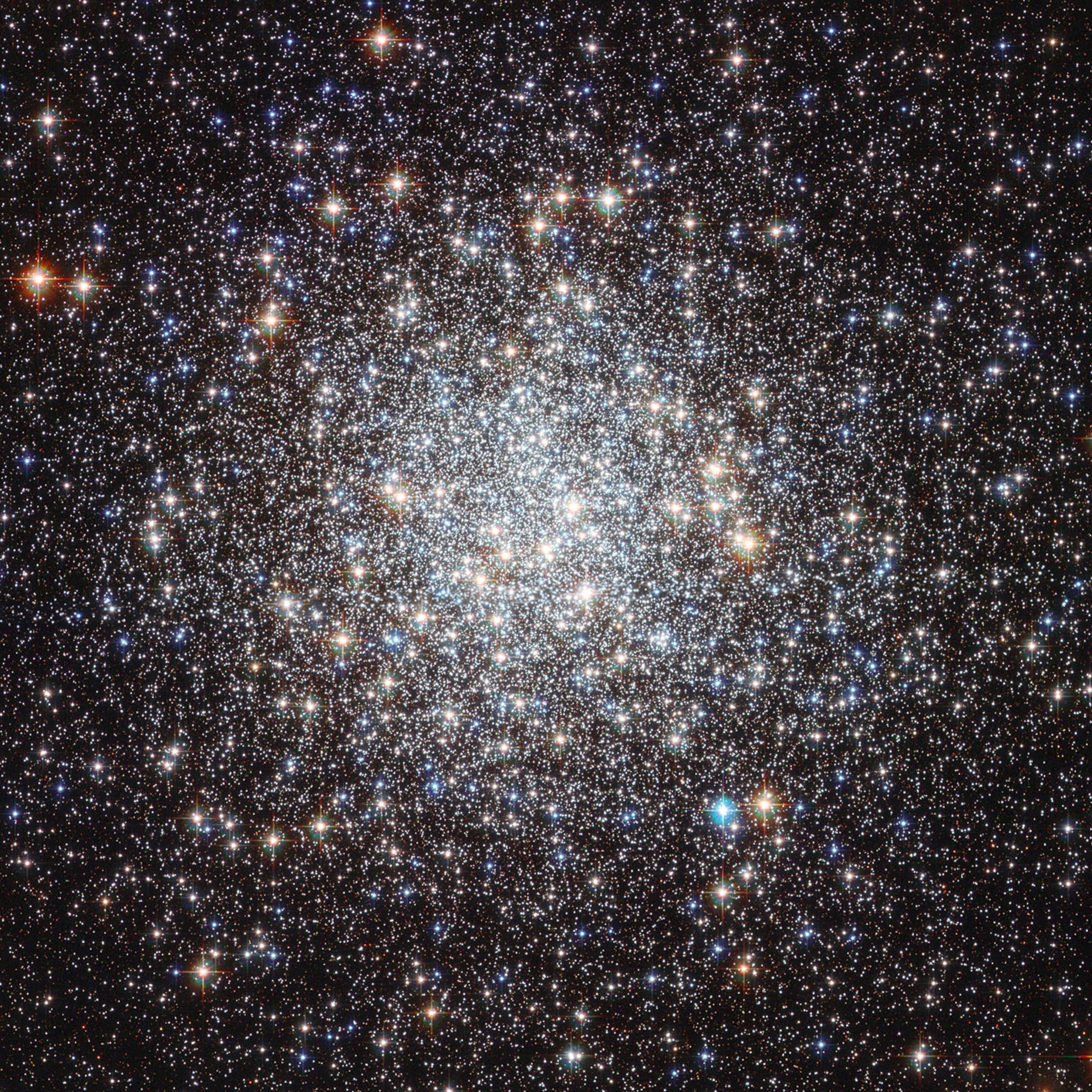 a globular star cluster