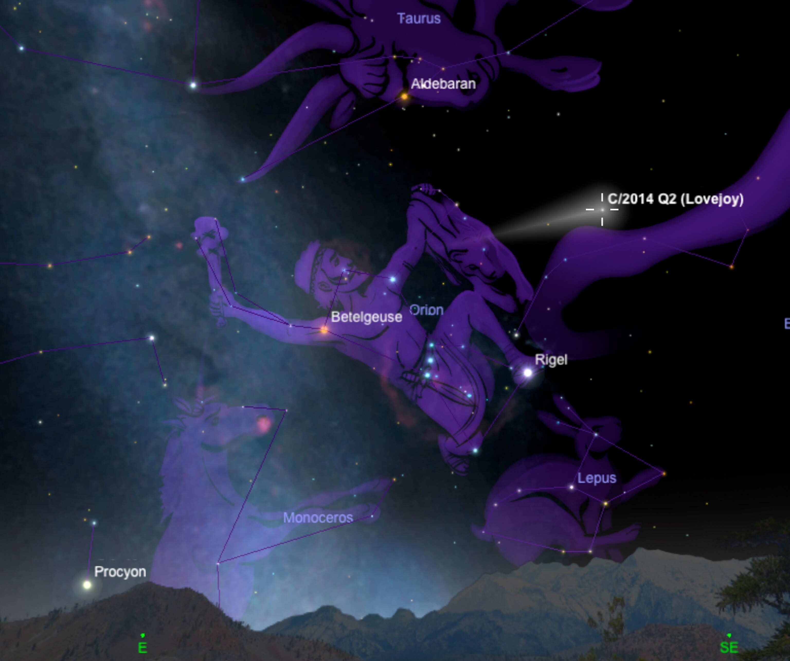 Hubble image of Jupiter.