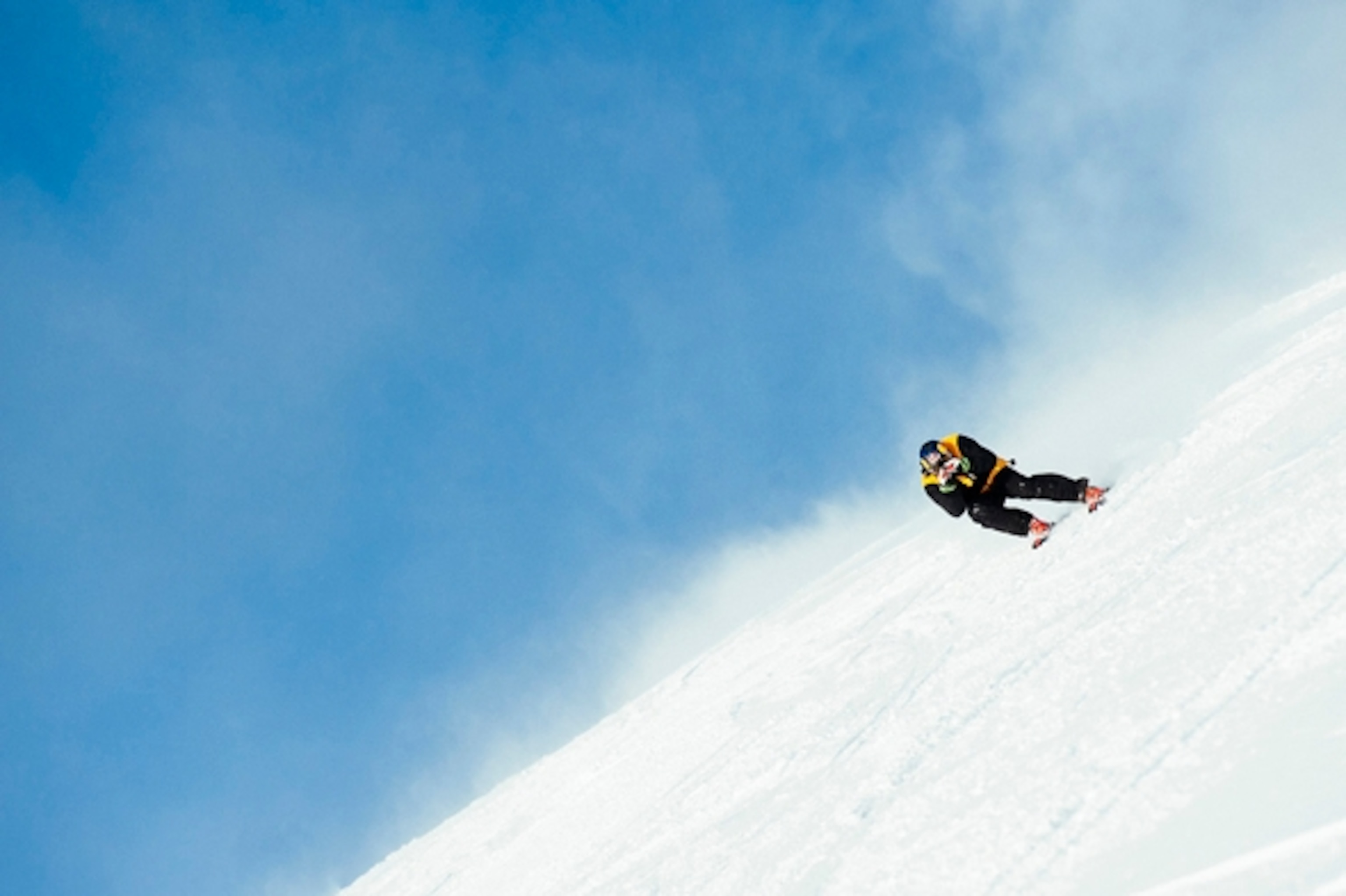 Daron Rahlves on the Hahnenkamm; Photograph courtesy of Daron Rahlves