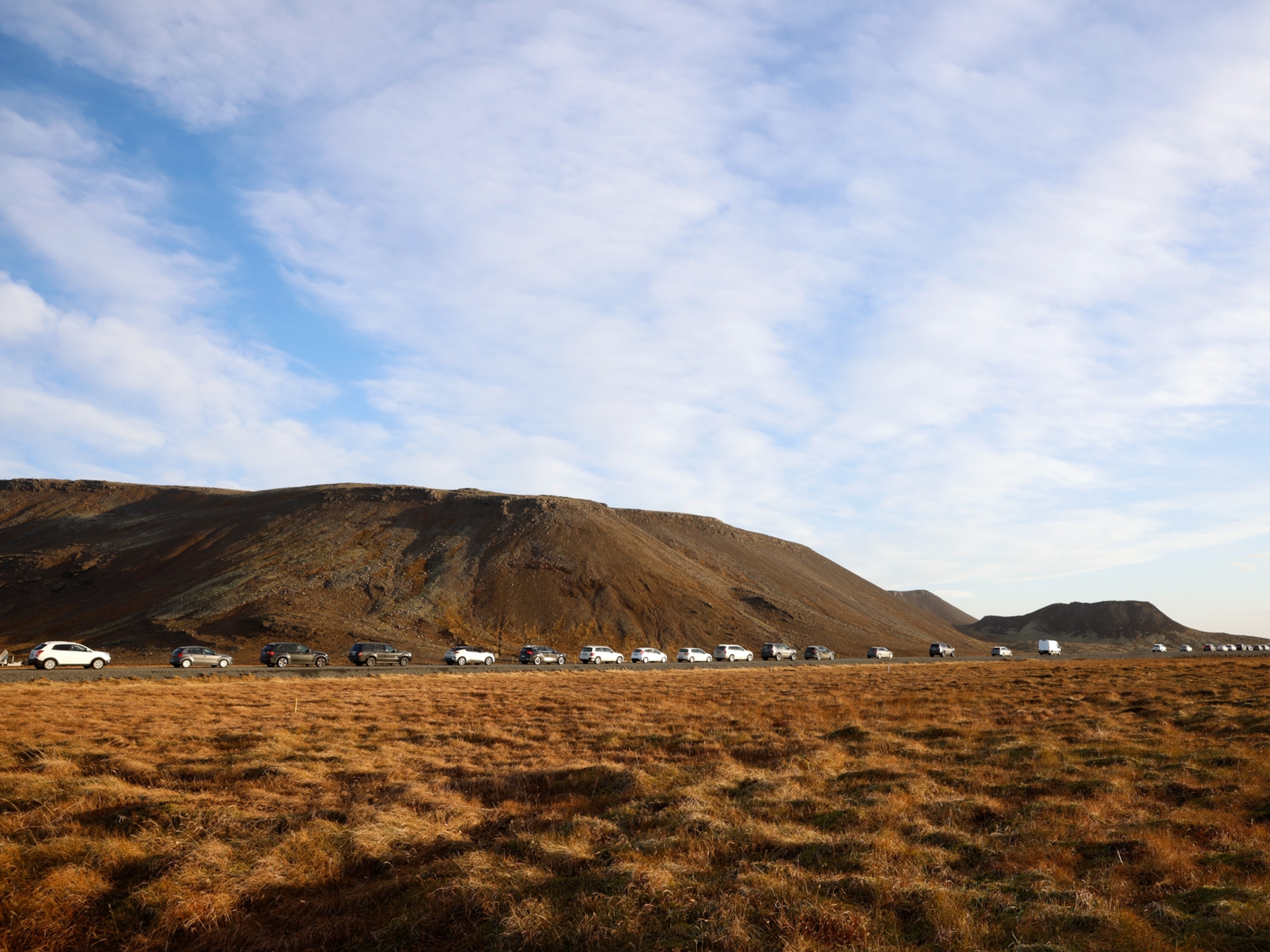 iceland volcano tourist attraction