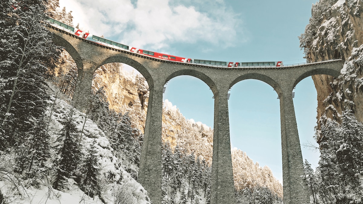 See a different side to Switzerland by rail