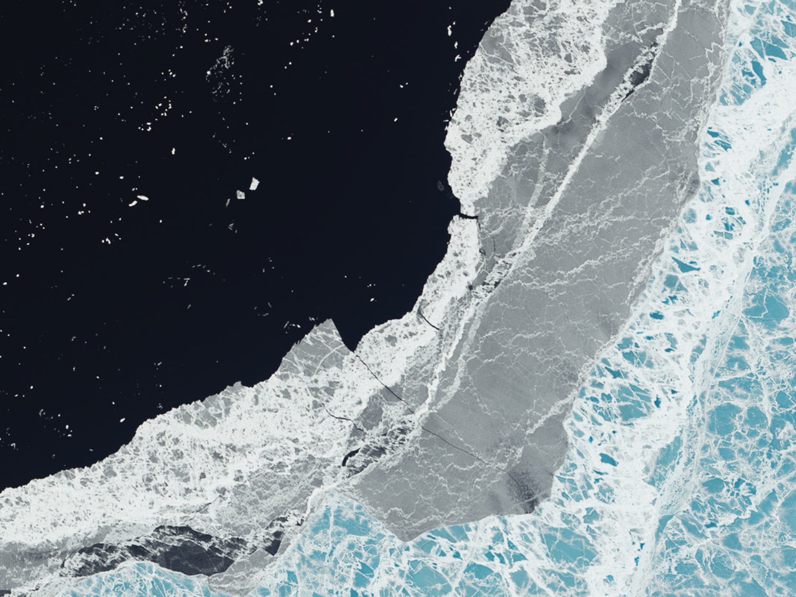 sea ice in the Amundsen Gulf
