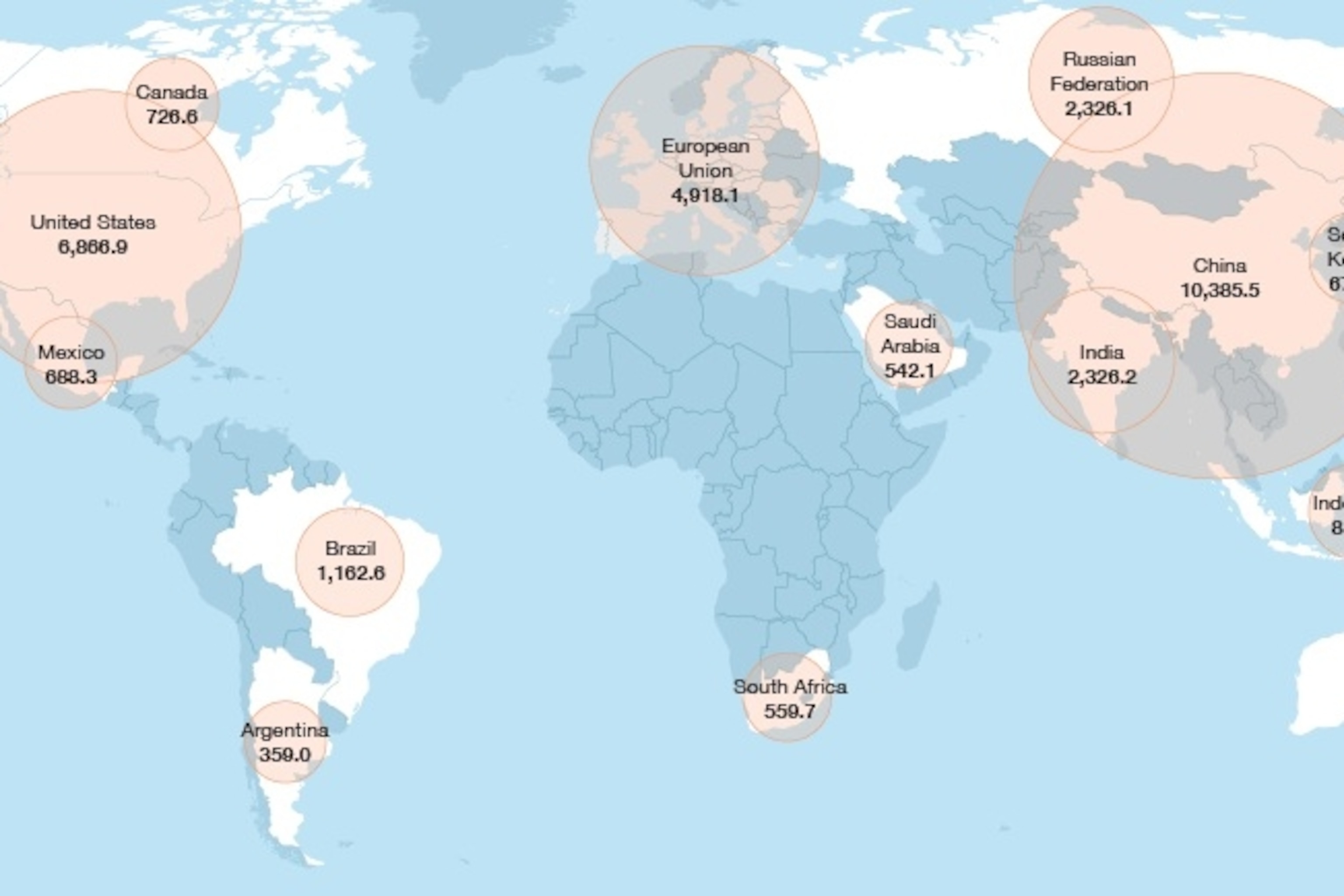 Carbon Footprint World Map The Changing Carbon Map: How We Revised Our Interactive Look At Global  Footprints