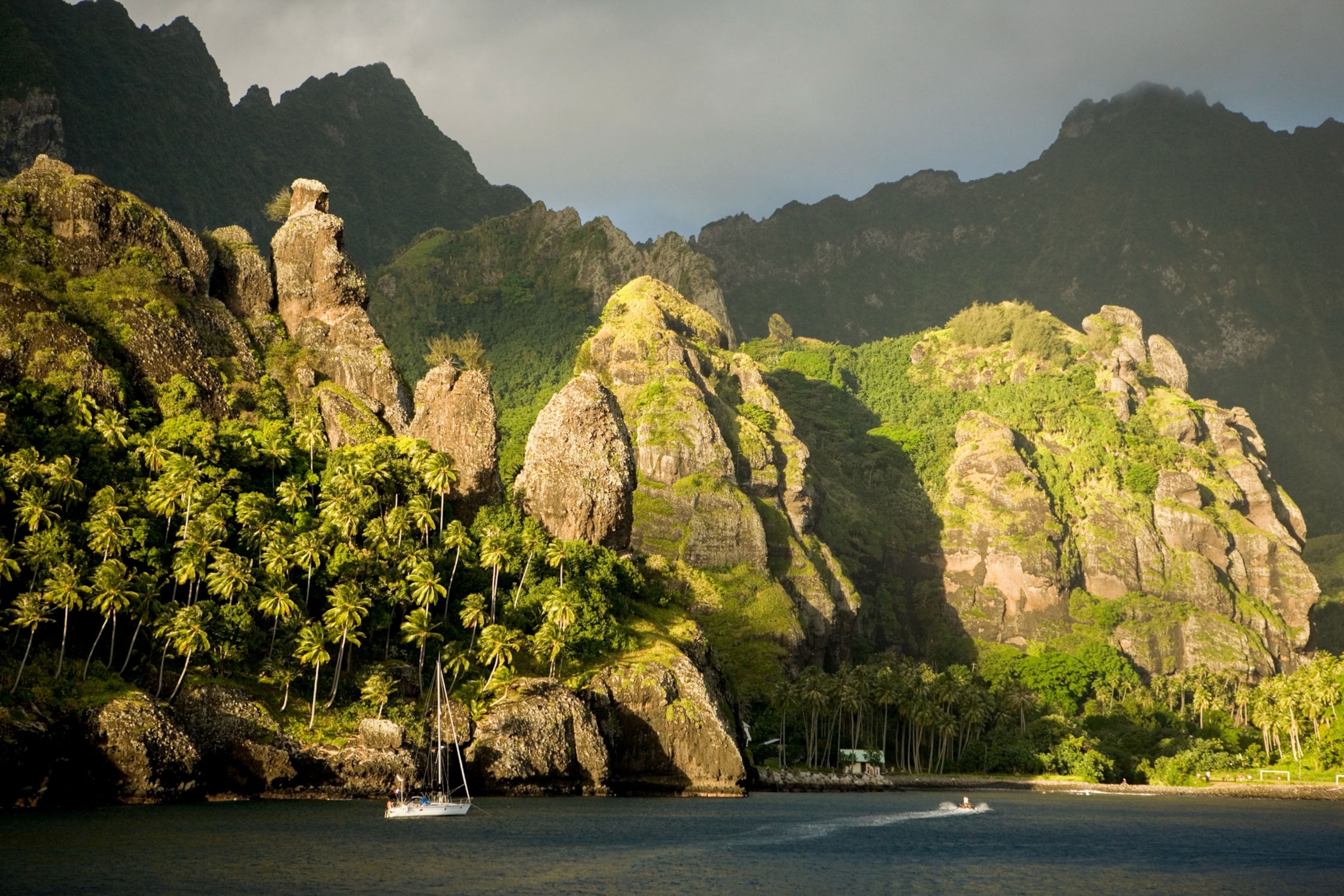 Fatu Hiva Island in French Polynesia