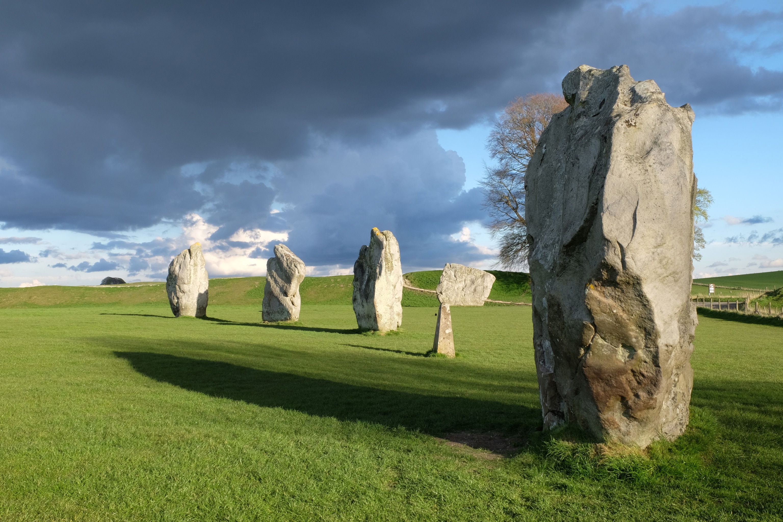 The stone circle of Avebury