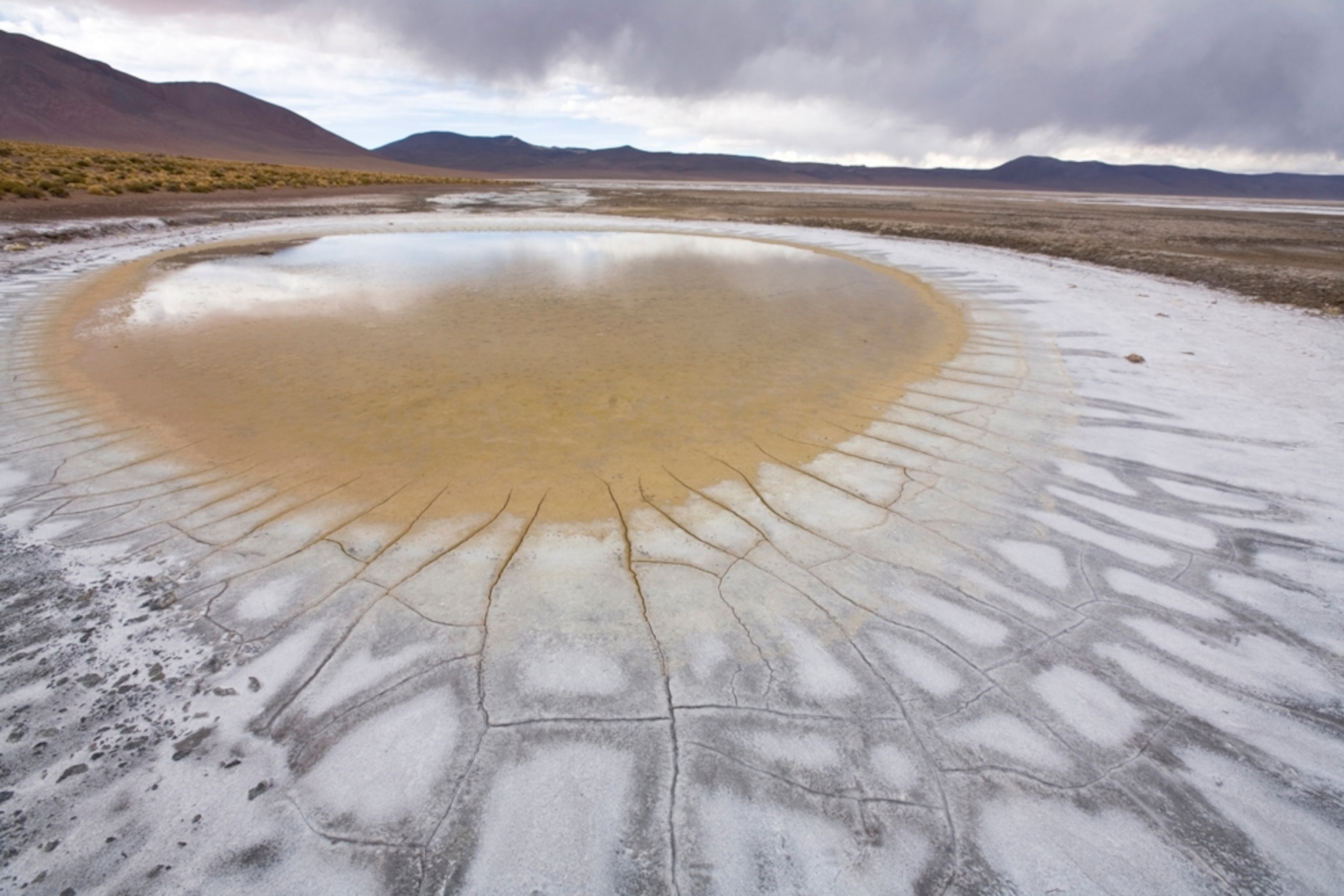 a natural spring in Bolivia